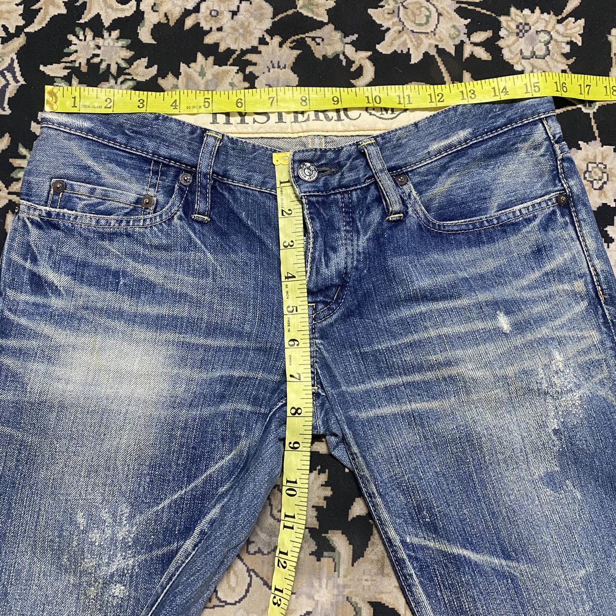 Hysteric Glamour Hysteric Glamour Low Rise Thrashed Jeans Size US 29 - 19 Thumbnail