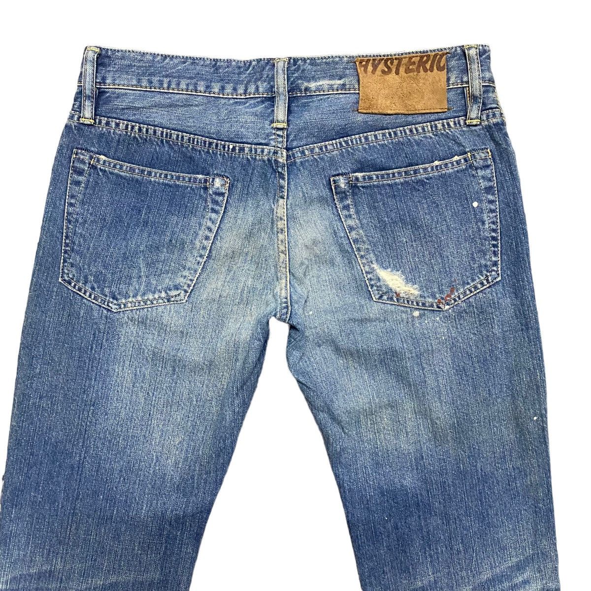 Hysteric Glamour Hysteric Glamour Low Rise Thrashed Jeans Size US 29 - 10 Thumbnail