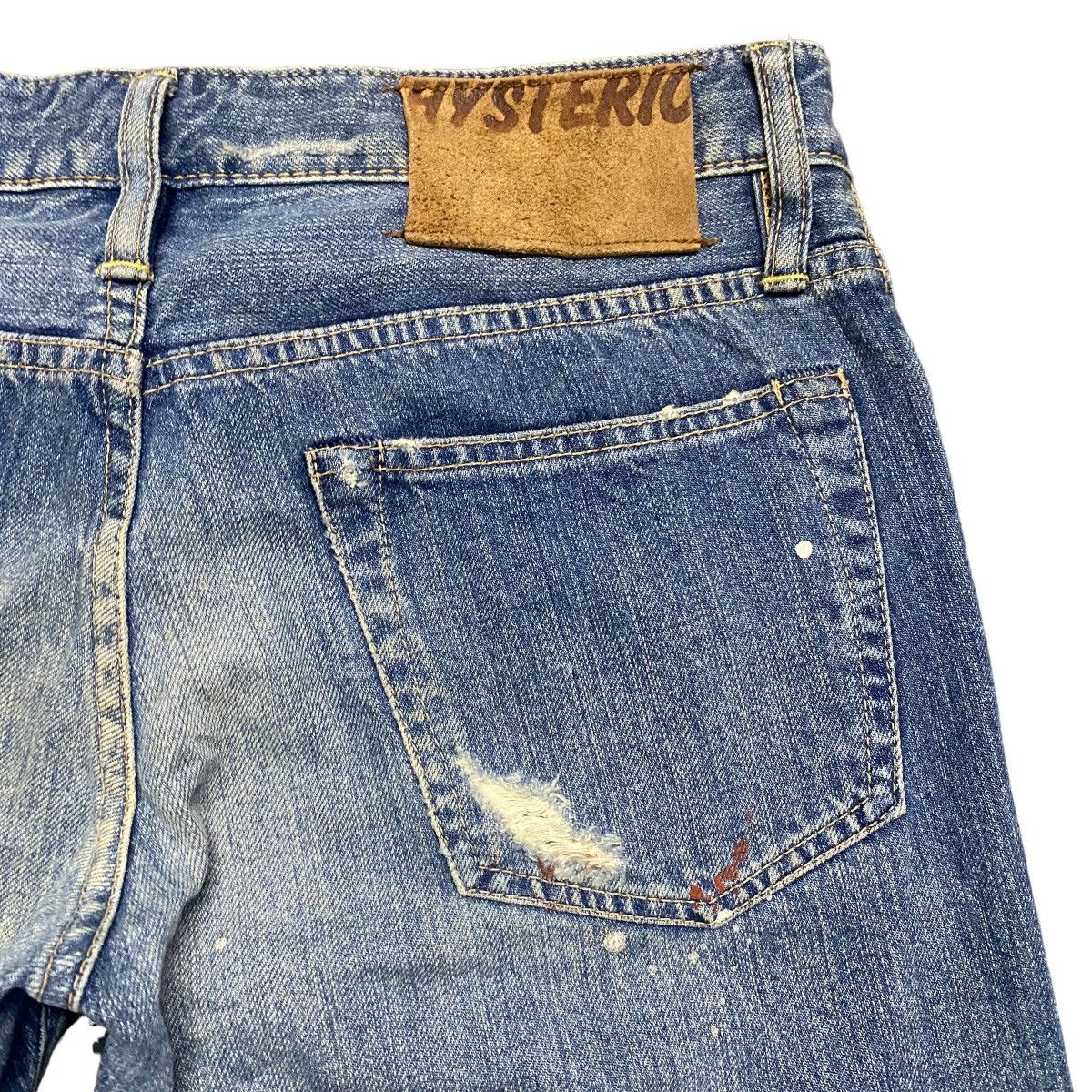 Hysteric Glamour Hysteric Glamour Low Rise Thrashed Jeans Size US 29 - 11 Thumbnail