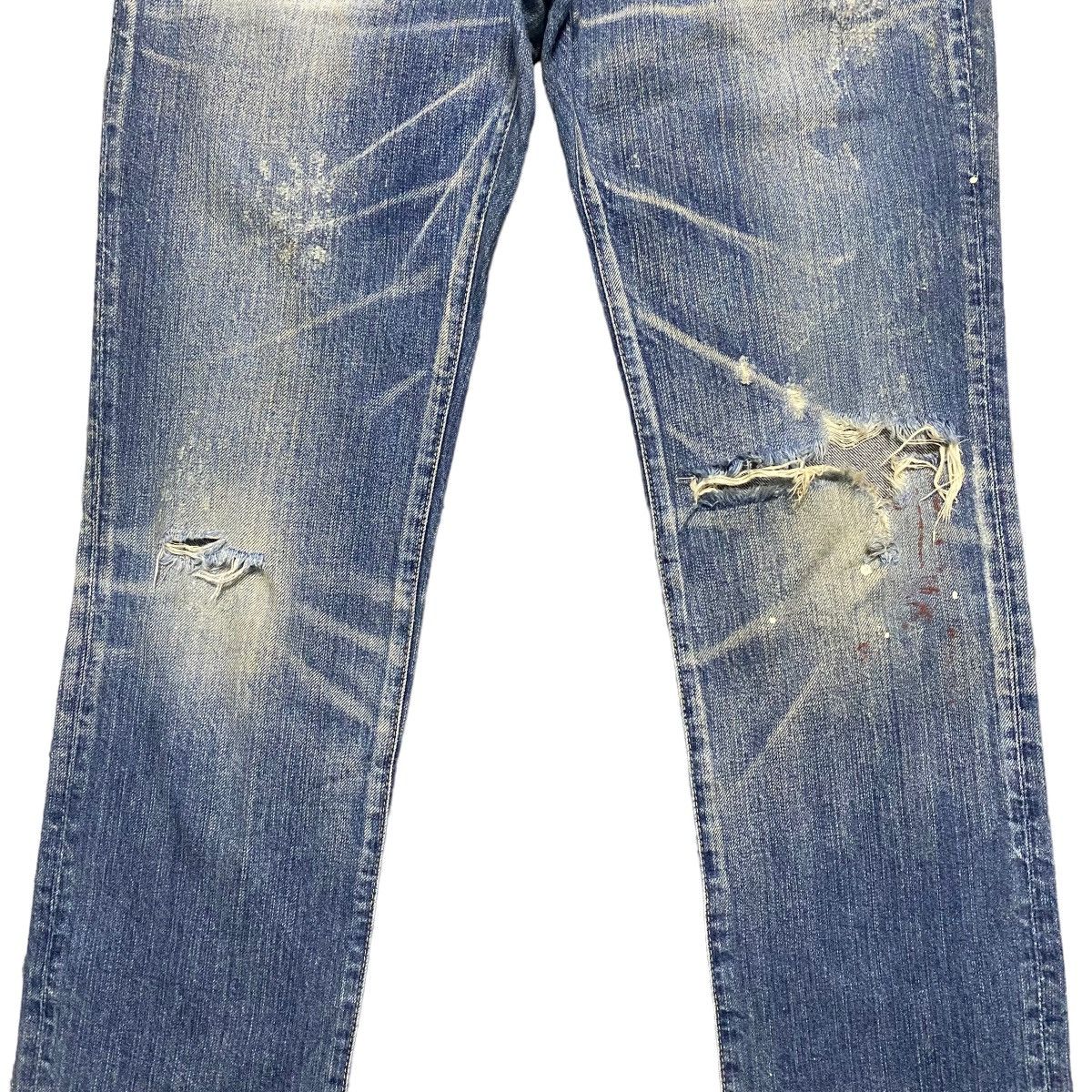 Hysteric Glamour Hysteric Glamour Low Rise Thrashed Jeans Size US 29 - 6 Thumbnail