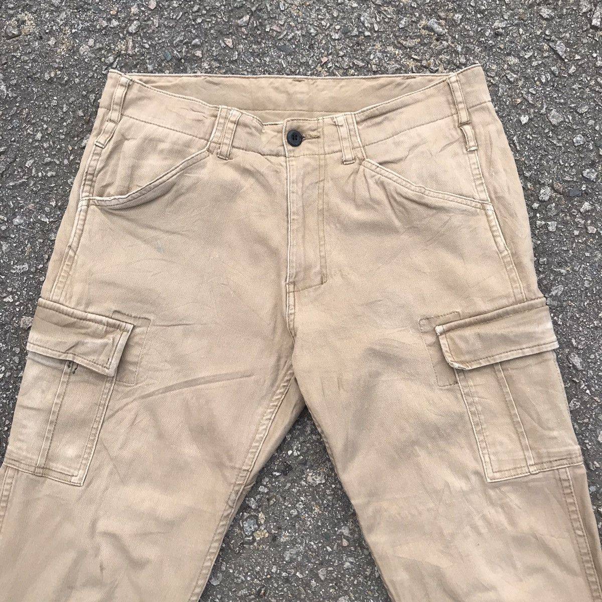 Japanese Brand Distressed Gladiator Utility Tactical Cargo Pants Size US 32 / EU 48 - 2 Thumbnail