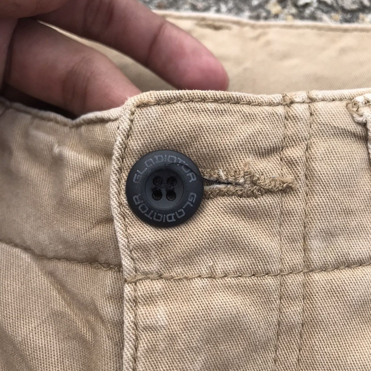 Japanese Brand Distressed Gladiator Utility Tactical Cargo Pants Size US 32 / EU 48 - 9 Thumbnail