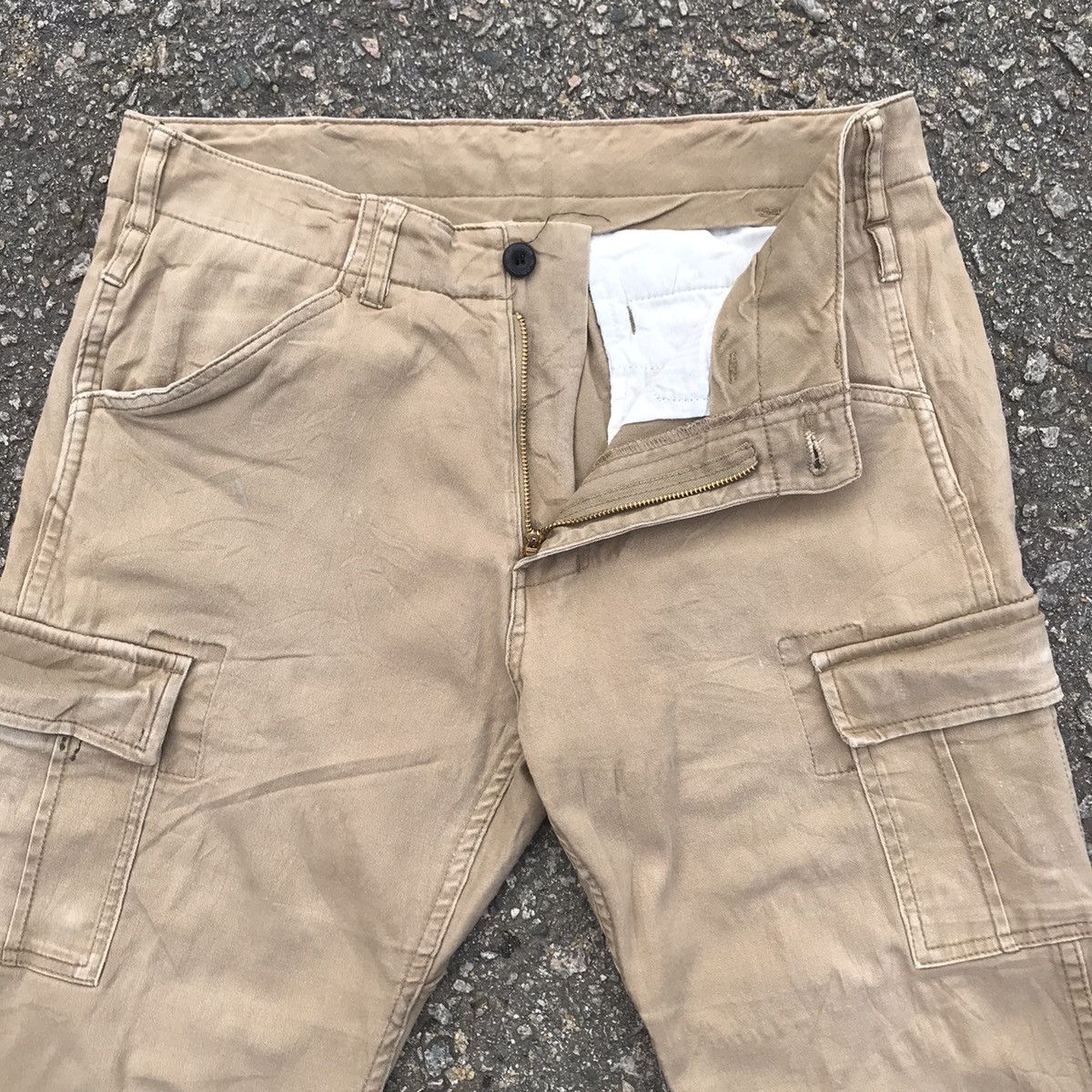 Japanese Brand Distressed Gladiator Utility Tactical Cargo Pants Size US 32 / EU 48 - 10 Thumbnail