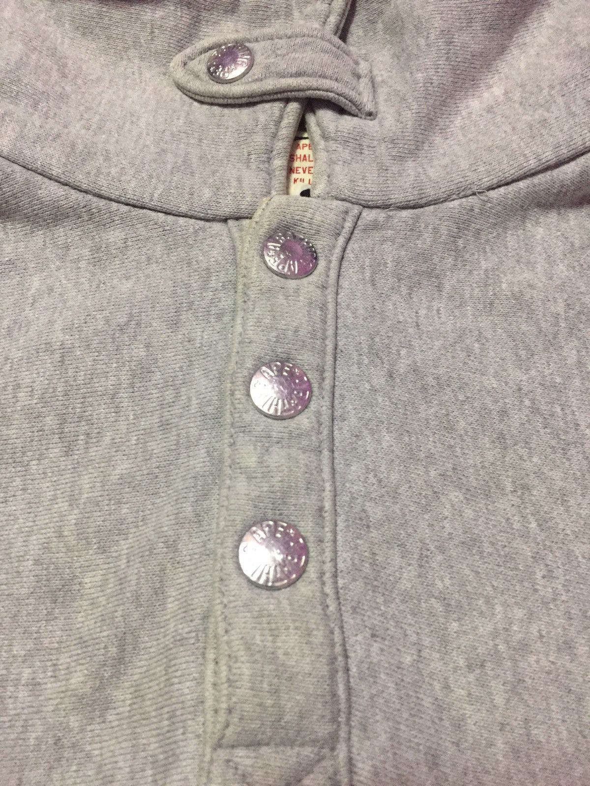 Bape Bathing Ape Snap Button Sweatshirts Size S Size US S / EU 44-46 / 1 - 3 Thumbnail