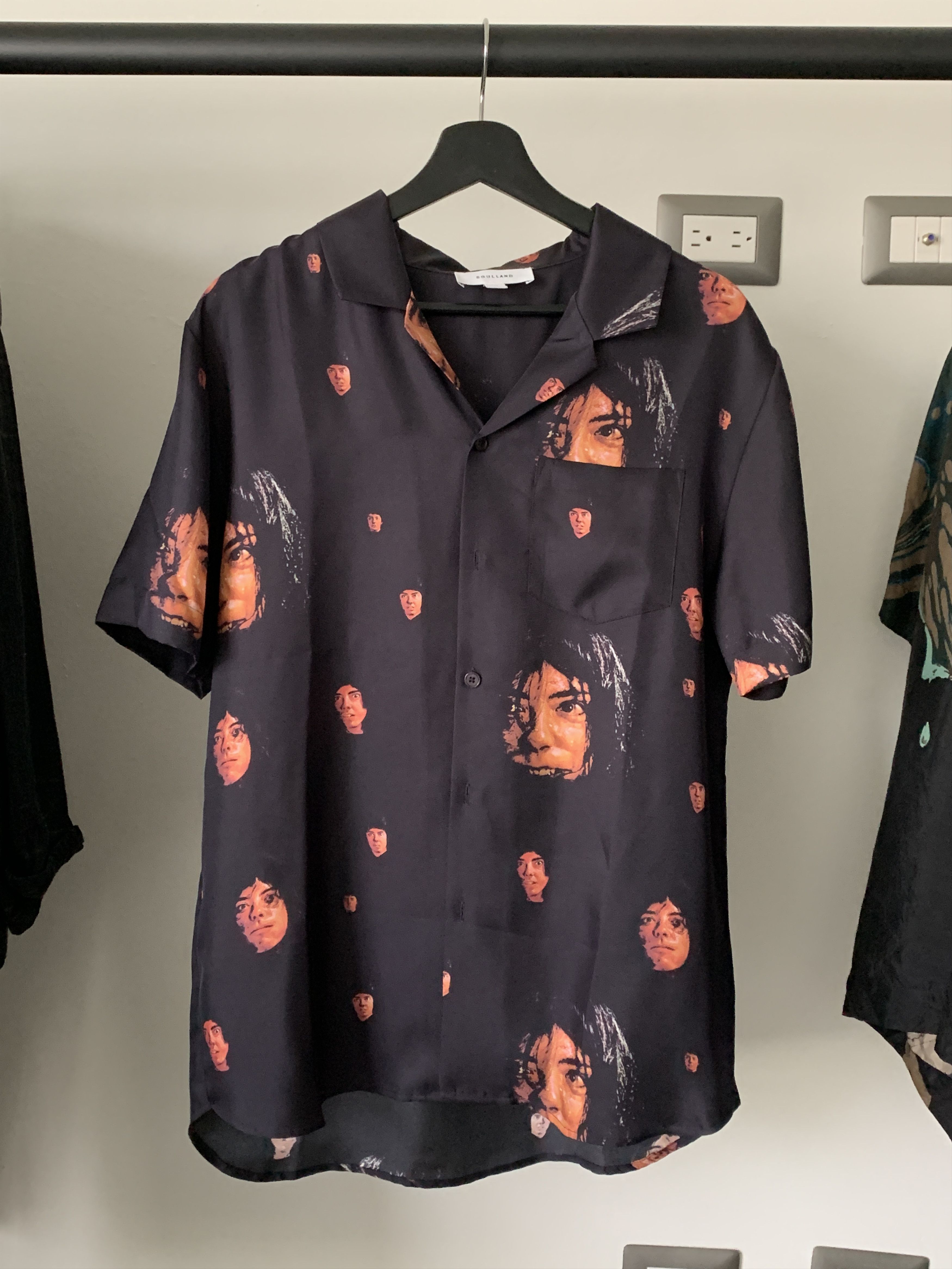 Soulland Spring Sale - Halloween Print Silk Shirt Size US S / EU 44-46 / 1 - 1 Thumbnail