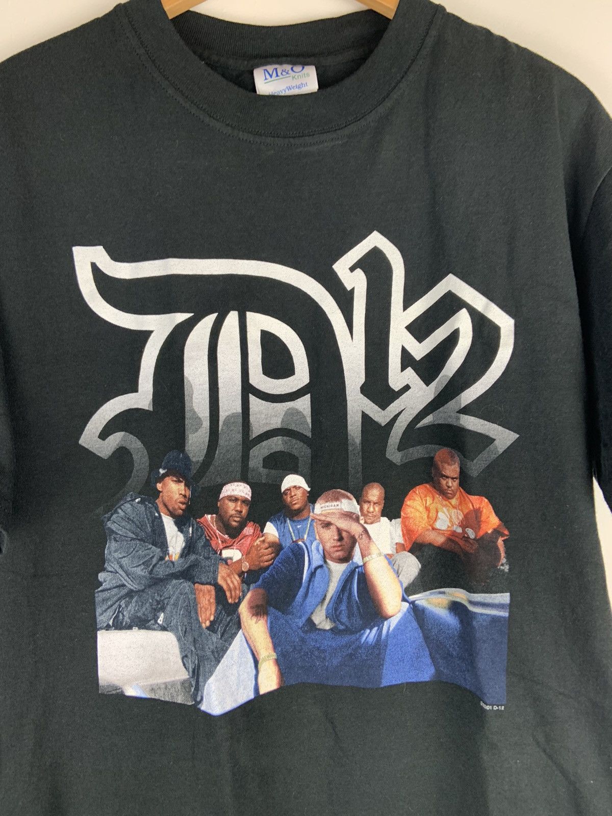 Rap Tees Vintage 2001 D12 Eminem rap hiphop Tee Size US M / EU 48-50 / 2 - 2 Thumbnail