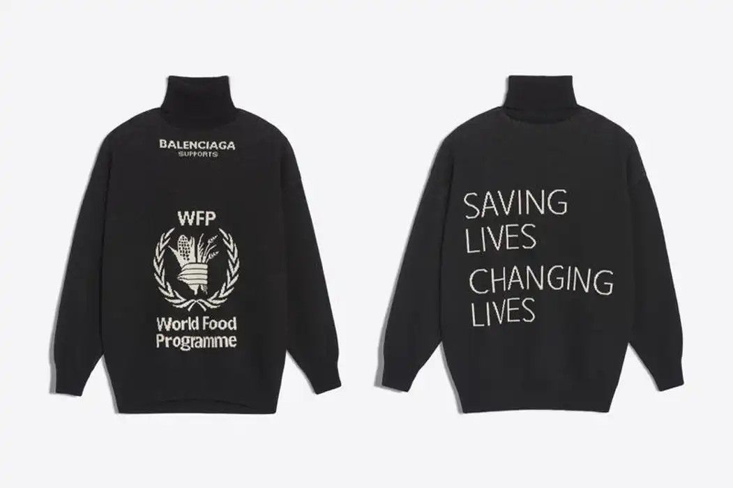 Balenciaga 2018 WFP oversized knit Size US M / EU 48-50 / 2 - 3 Thumbnail