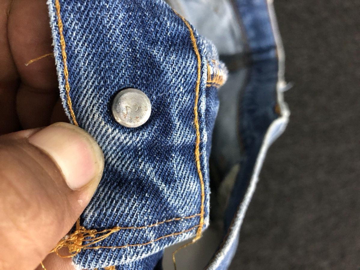 Levi's Vintage Clothing Vtg Levis 517 Rindem Button 2 Talon Distressed Denim Jeans Size US 32 / EU 48 - 3 Thumbnail