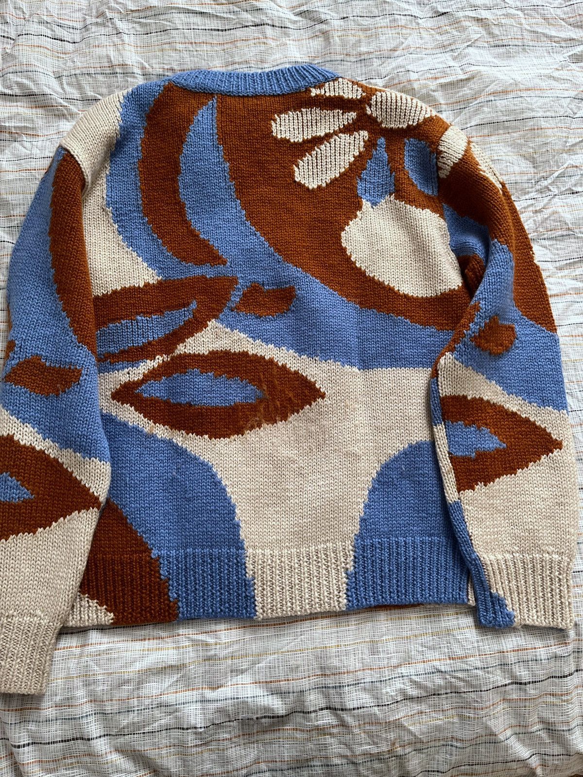 Dries Van Noten FW20 Manolo Sweater - Intarsia Wool Size US M / EU 48-50 / 2 - 4 Thumbnail