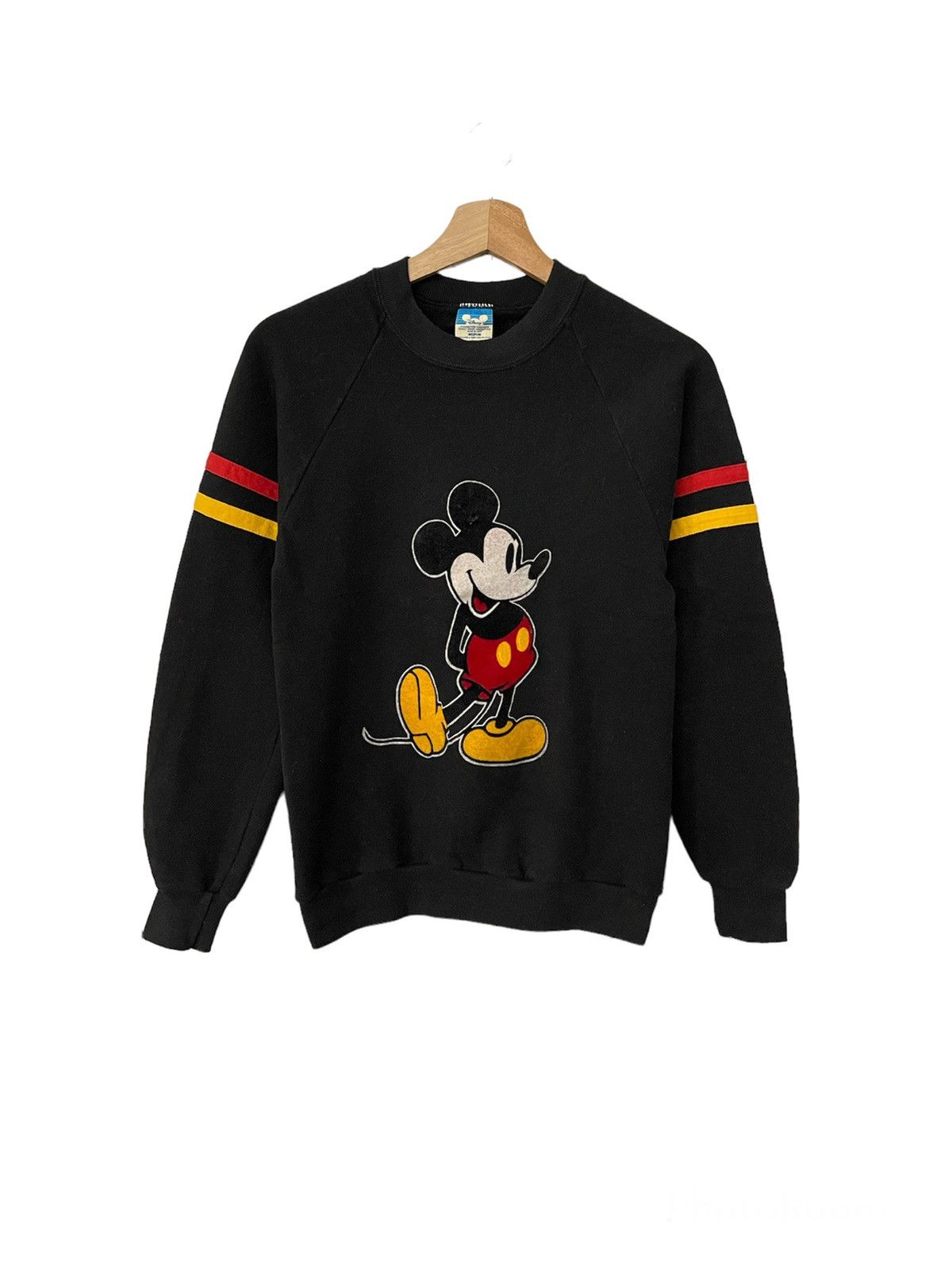 Vintage Mickey Mouse Sweatshirt Big high quality Logo