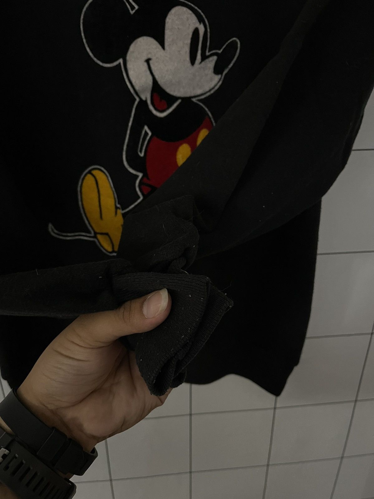 Disney × Mickey Mouse × Vintage Vintage Disney Mickey Mouse Big Logo Sweatshirt Size US XXS / EU 40 - 4 Thumbnail