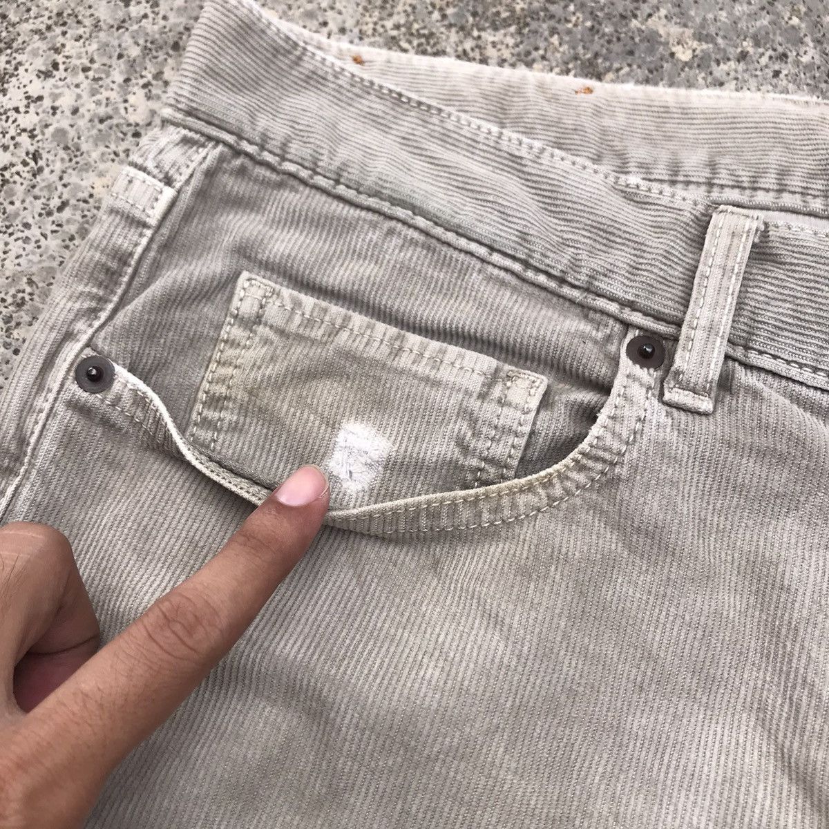 Vintage Lence Corduroy Trousers Pants Made Romania