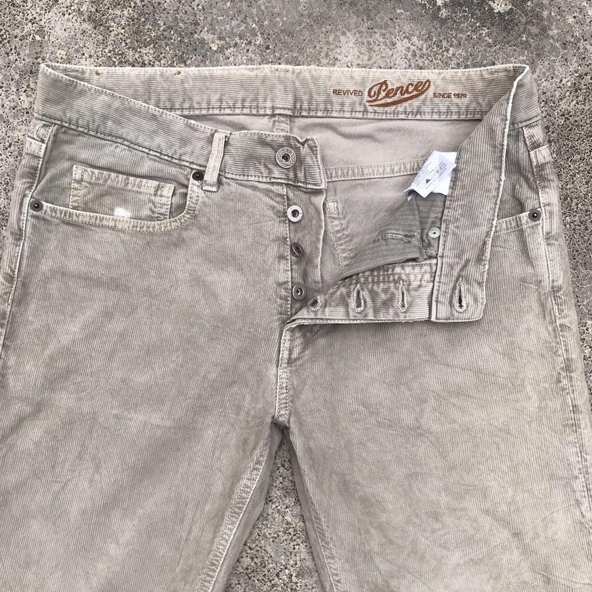 Vintage Lence Corduroy Trousers Pants Made Romania