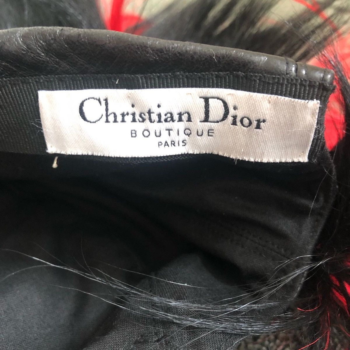 Dior × John Galliano Christian Dior Fall 2002 Mohawk Cap Size ONE SIZE - 5 Thumbnail