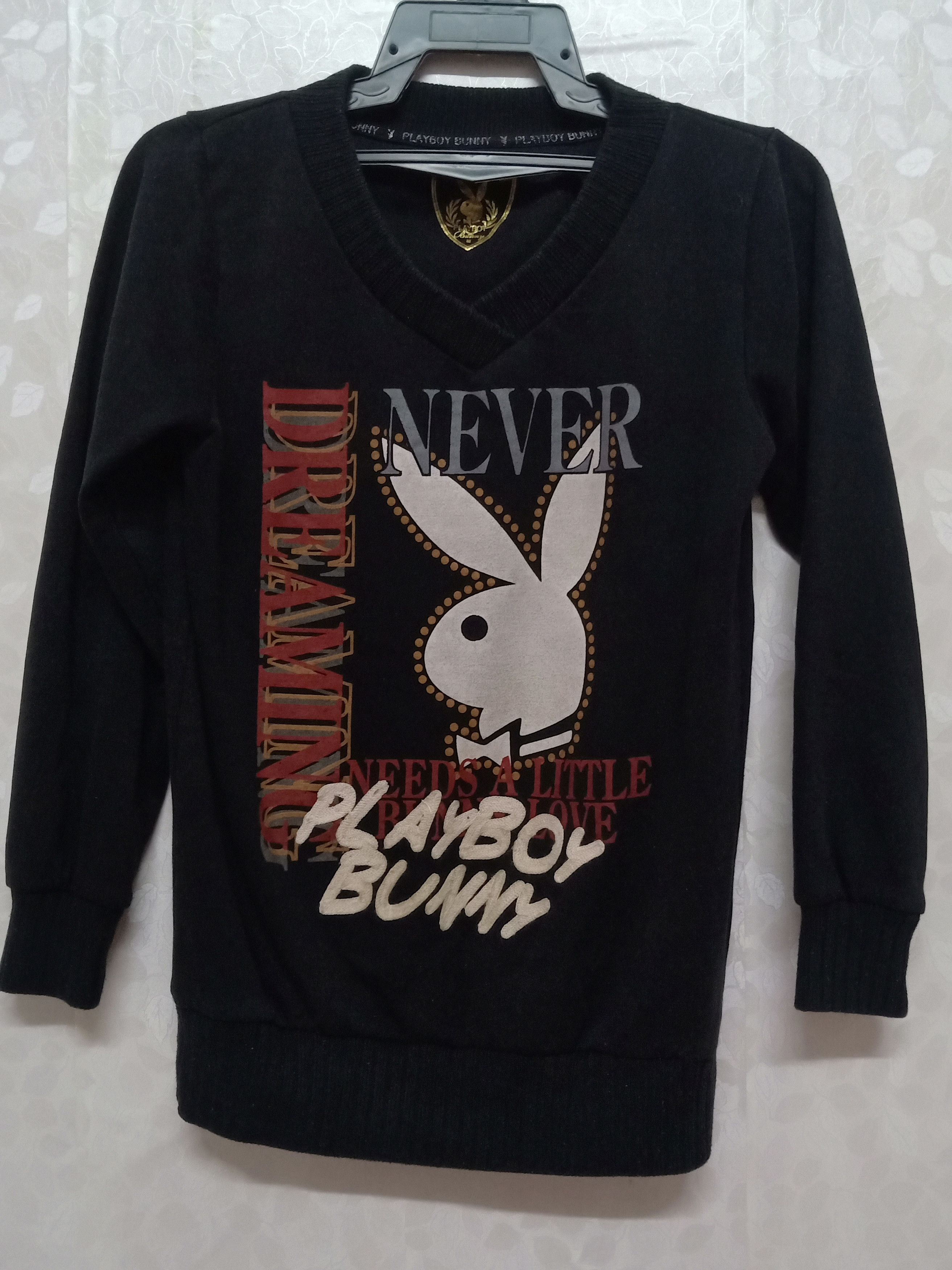 Playboy Playboy Bunny Big Print out Sweatshirt Size M / US 6-8 / IT 42-44 - 1 Thumbnail