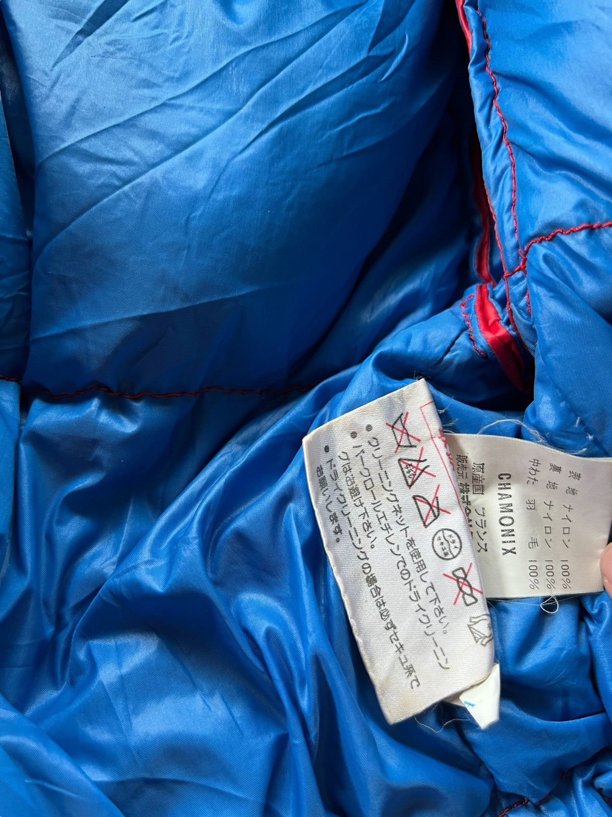 Moncler × Vintage Moncler Puffer Down Red Jacket Size US M / EU 48-50 / 2 - 8 Thumbnail