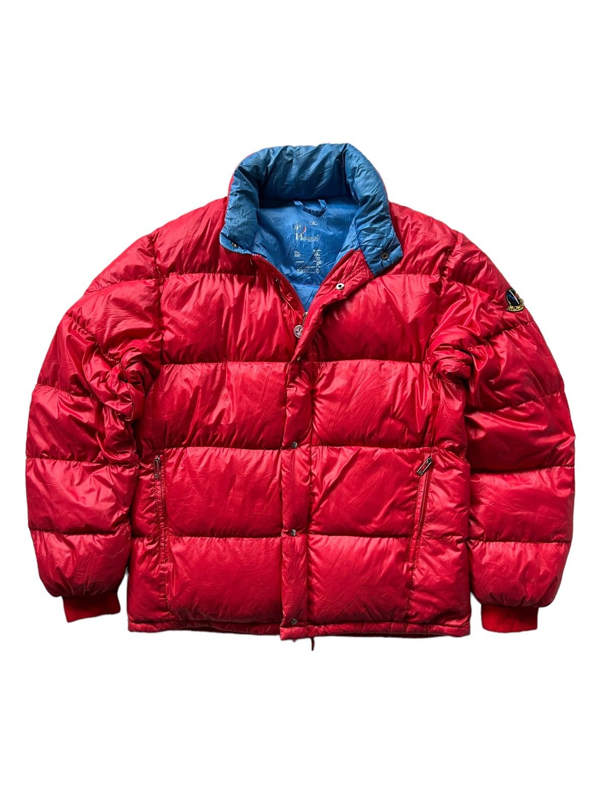 Moncler × Vintage Moncler Puffer Down Red Jacket Size US M / EU 48-50 / 2 - 1 Thumbnail