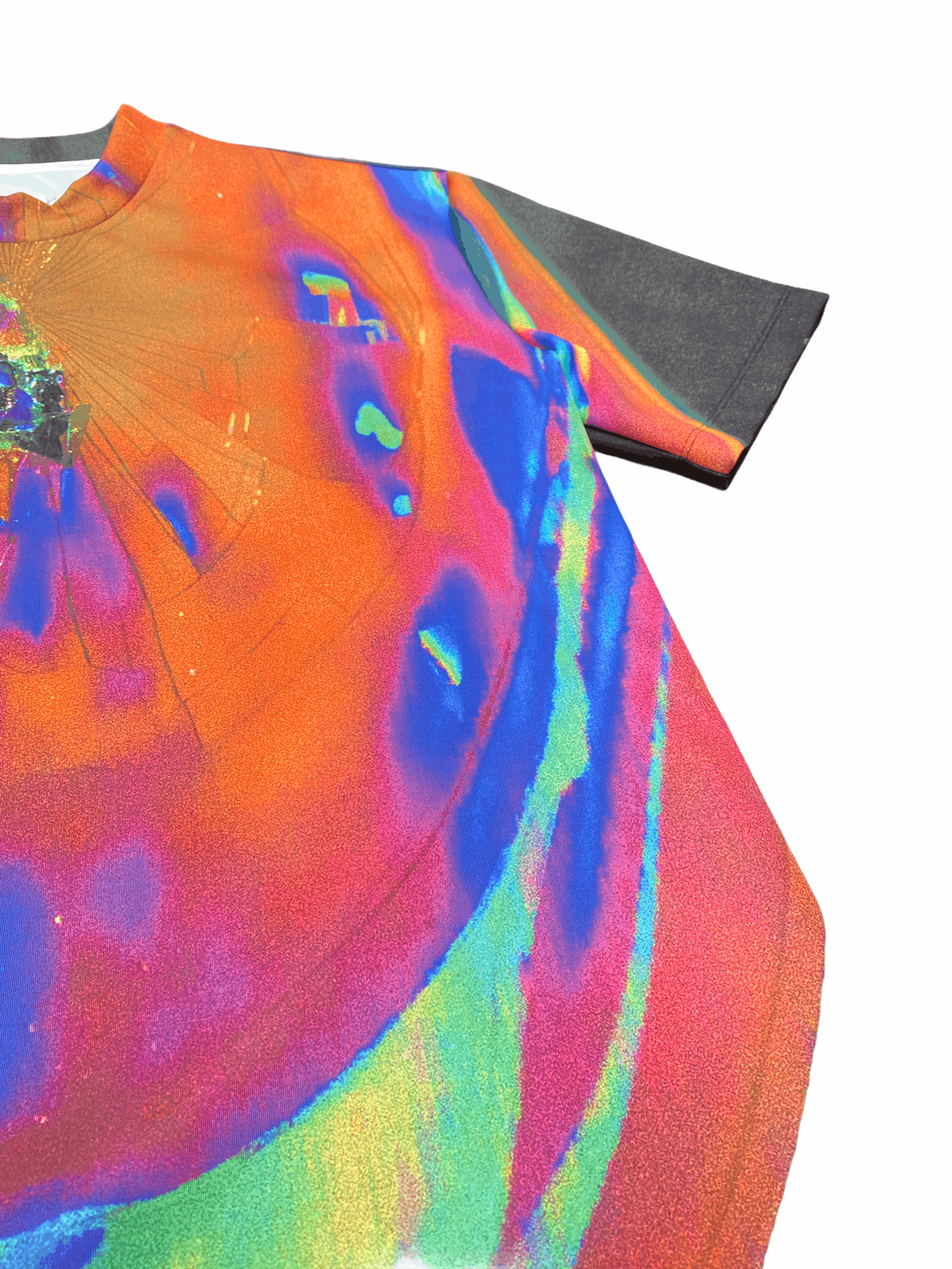 Maison Margiela S/S 2020 Oversized Galaxy Neoprene Sweater Size US M / EU 48-50 / 2 - 2 Thumbnail