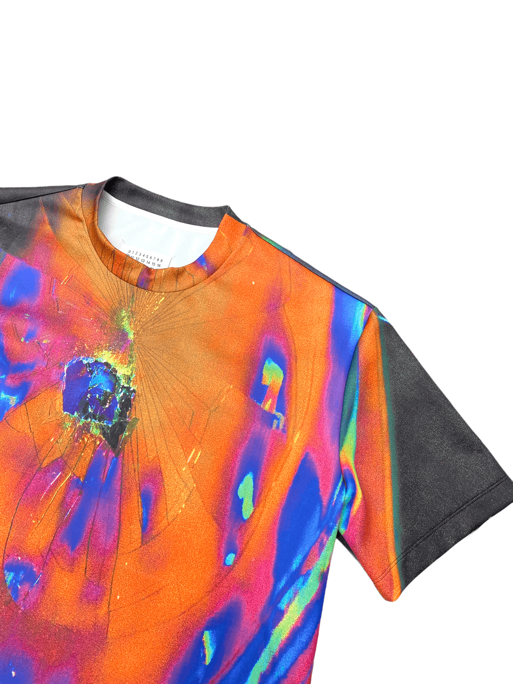 Maison Margiela S/S 2020 Oversized Galaxy Neoprene Sweater Size US M / EU 48-50 / 2 - 3 Thumbnail