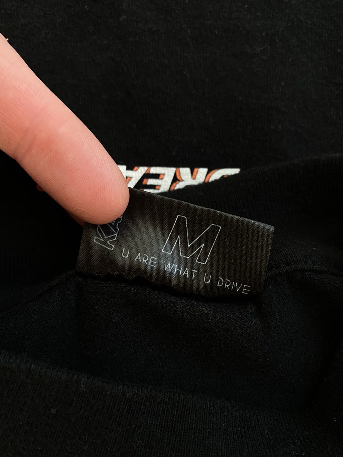 Kar Kar x I-D L’Art De L’Automobile Black Car Neck Tee Medium Size US M / EU 48-50 / 2 - 4 Thumbnail