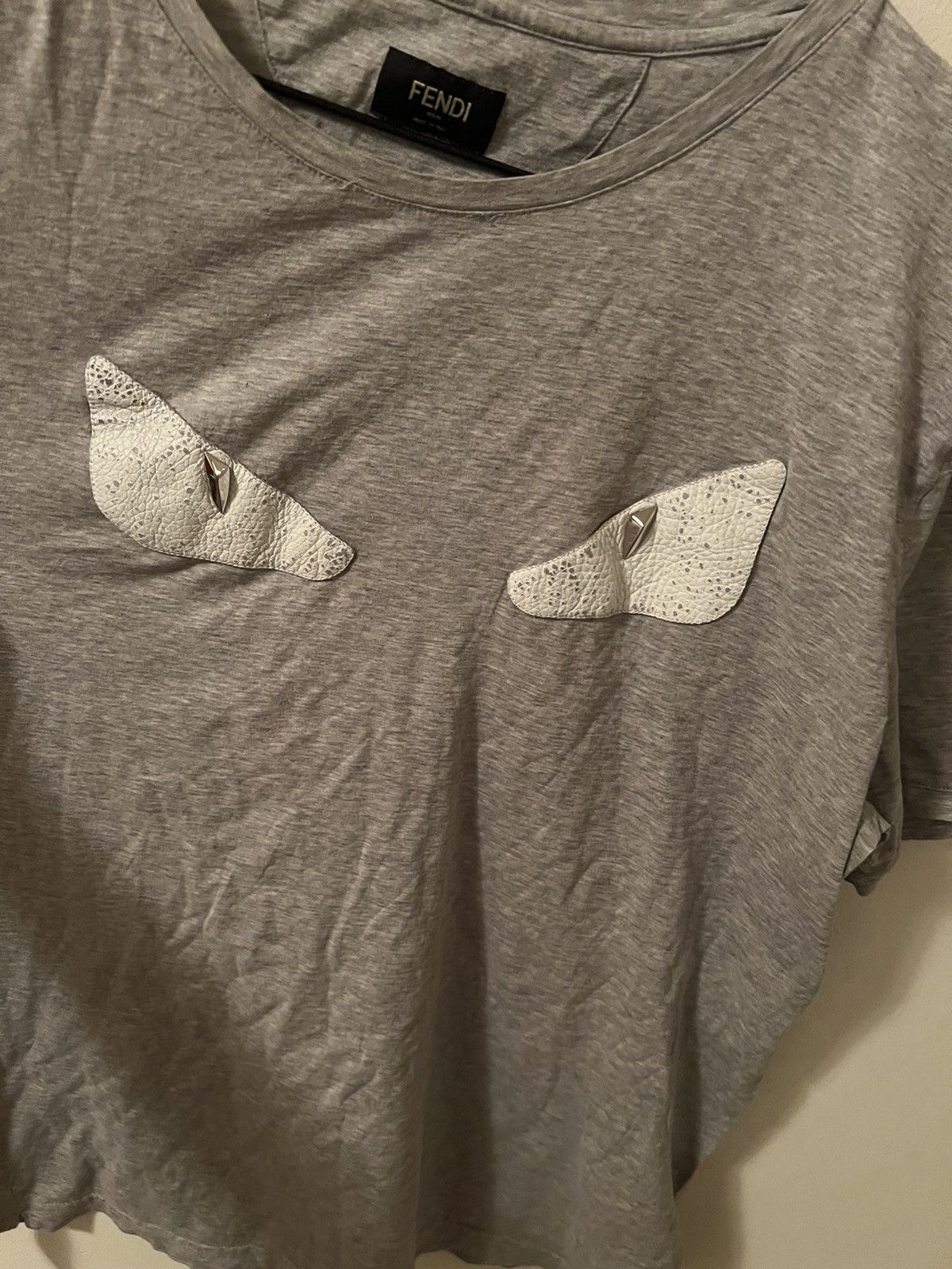 Fendi Fendi monster eyes t-shirt Size US XL / EU 56 / 4 - 2 Thumbnail
