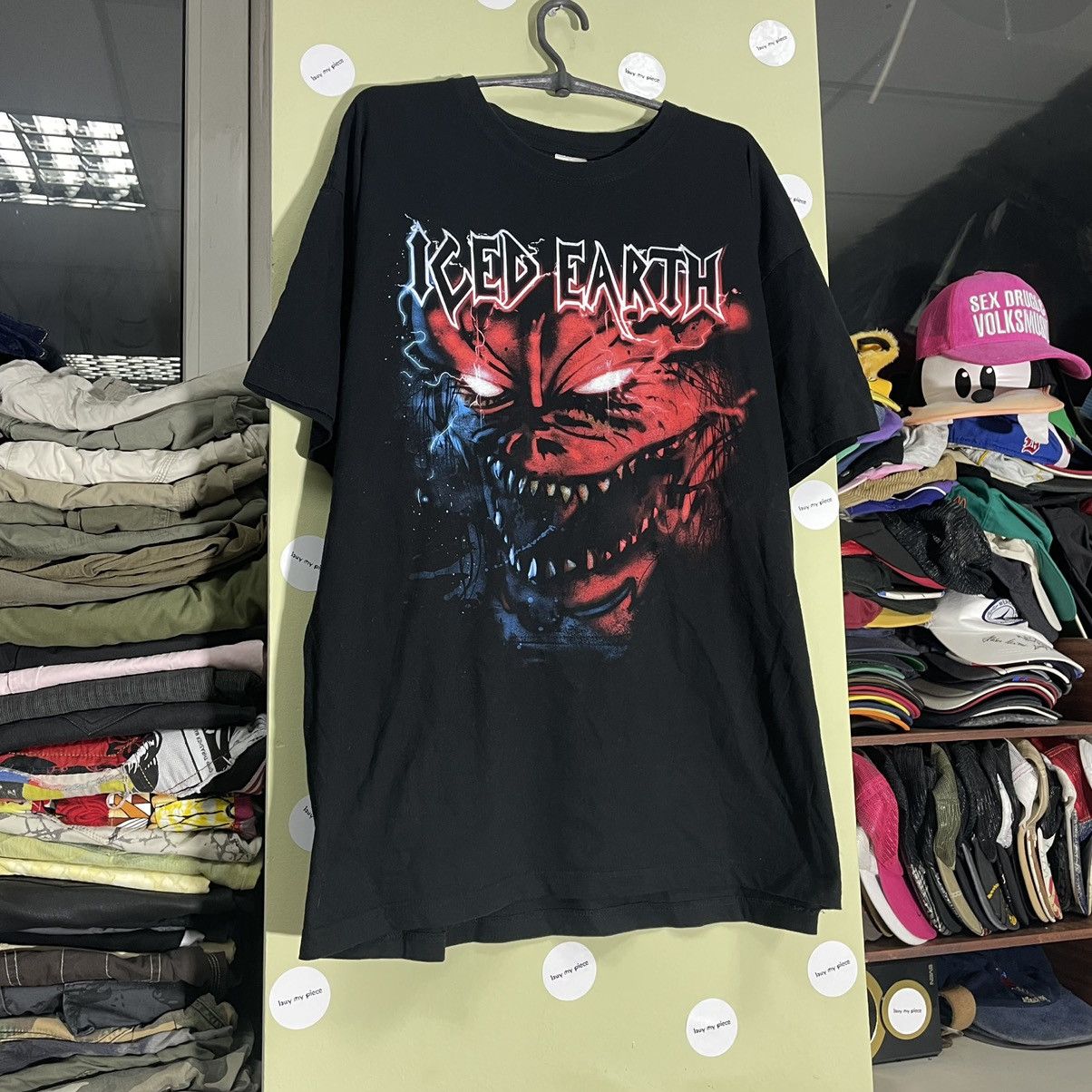 Vintage Vintage Y2K Iced Earth Graphic Tee Horror Punk Streetwear XL Size US XL / EU 56 / 4 - 2 Thumbnail