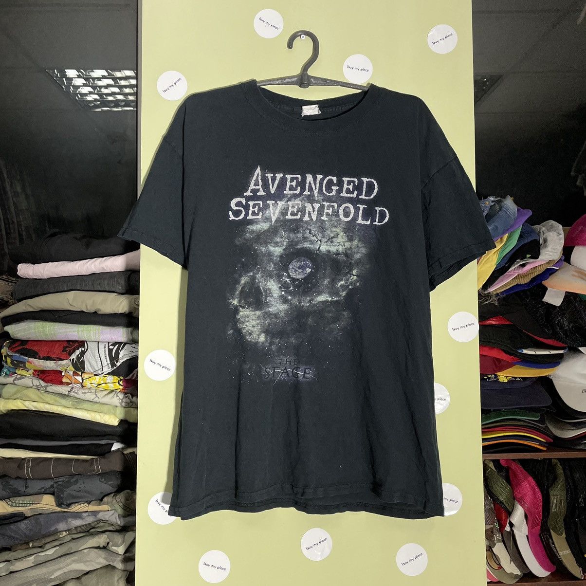 Vintage Vintage Y2K Avenged Sevenfold Band Graphic Tee Faded Black L Size US L / EU 52-54 / 3 - 1 Thumbnail