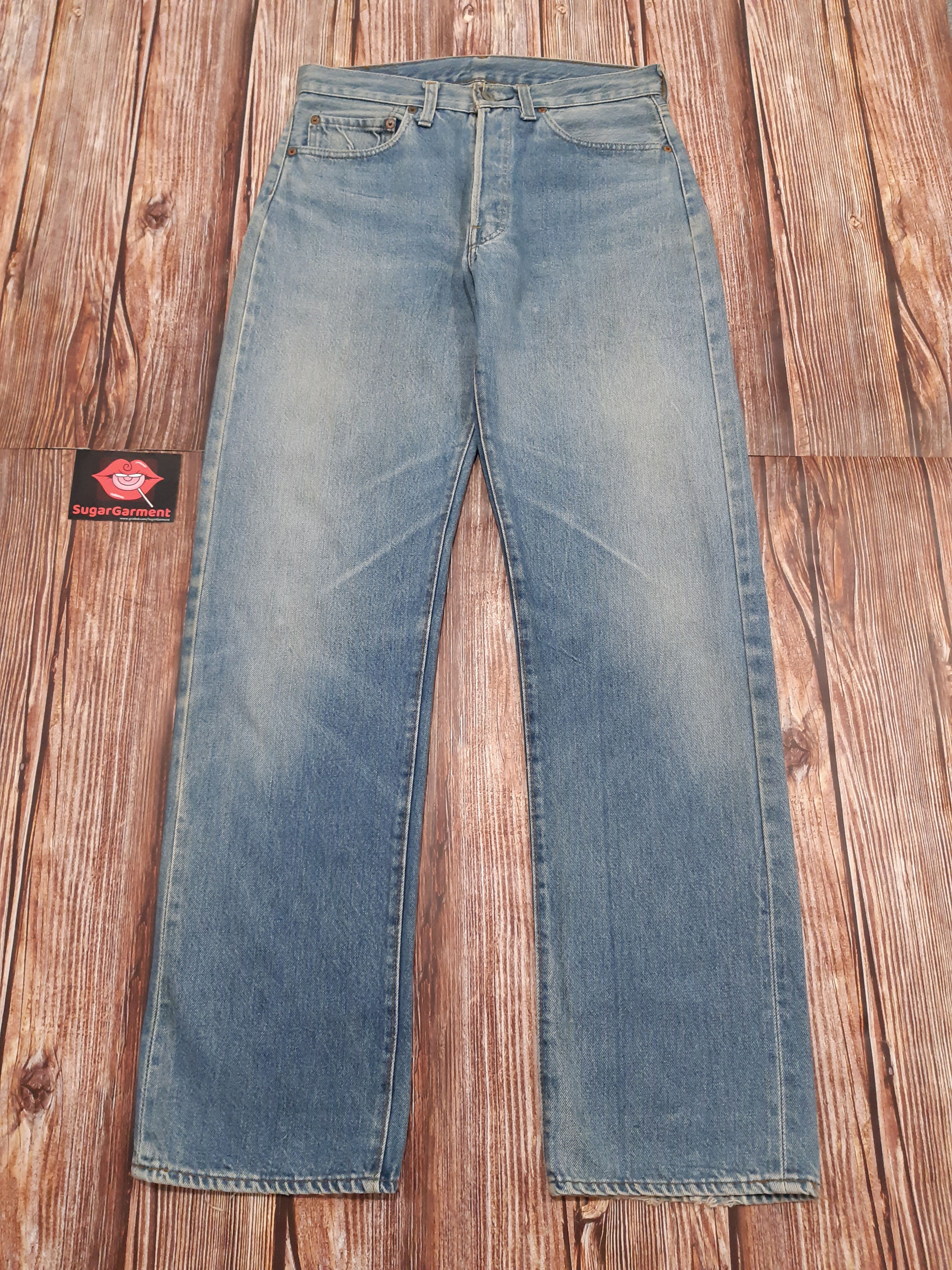 Levi's Levis 501 Jeans Rindem Selvedge USA Vintage #524 Size US 31 - 1 Thumbnail