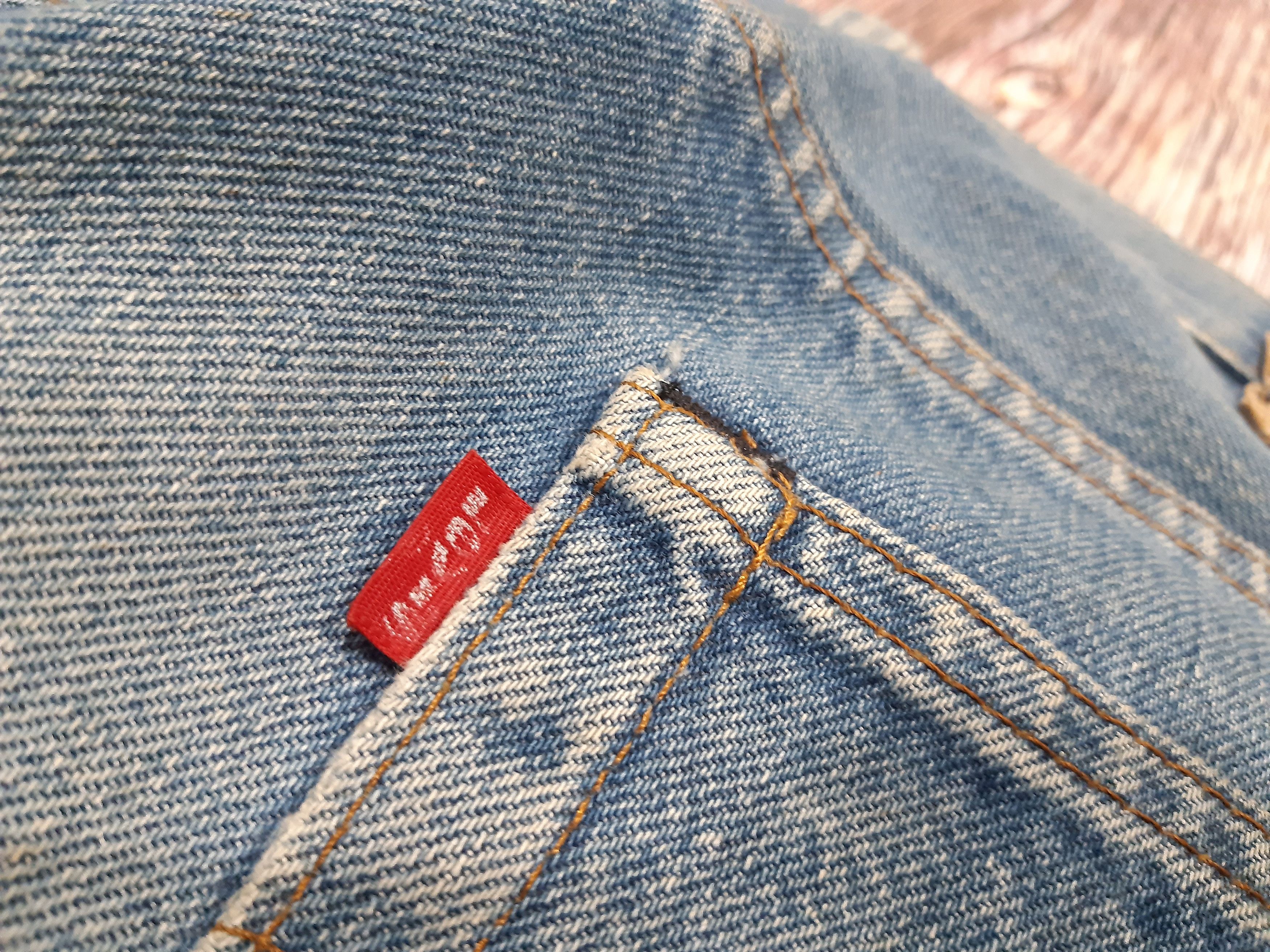 Levi's Levis 501 Jeans Rindem Selvedge USA Vintage #524 Size US 31 - 9 Thumbnail