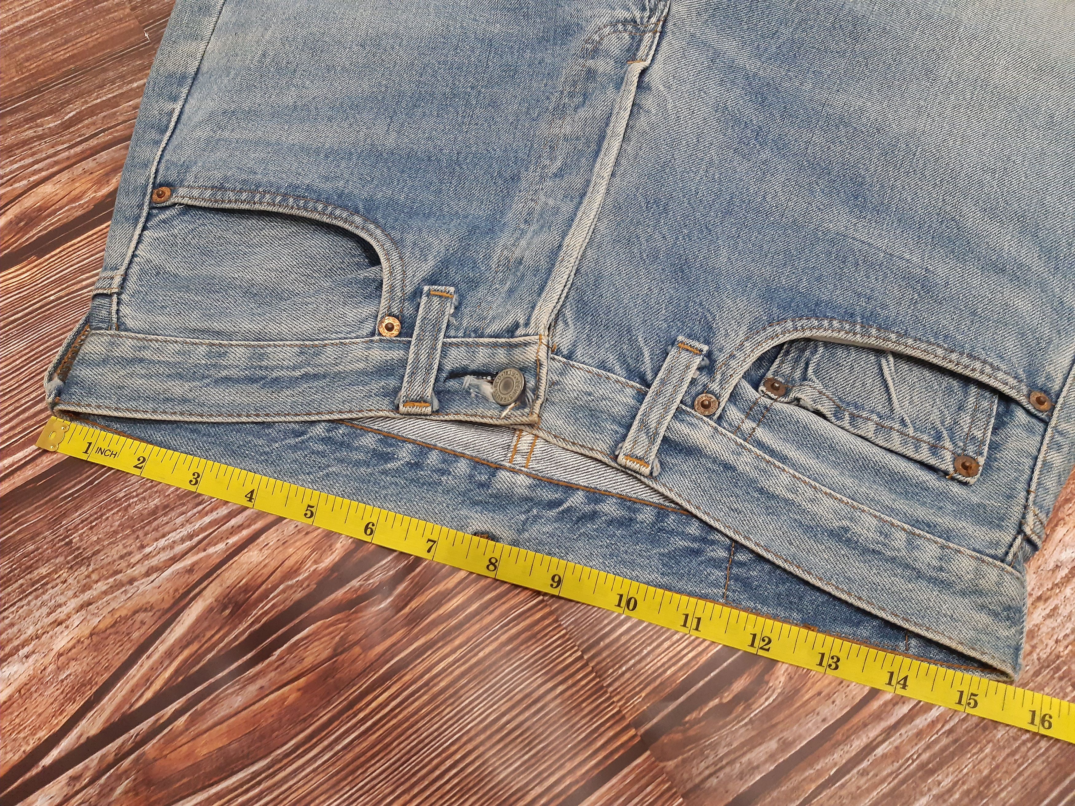 Levi's Levis 501 Jeans Rindem Selvedge USA Vintage #524 Size US 31 - 14 Thumbnail
