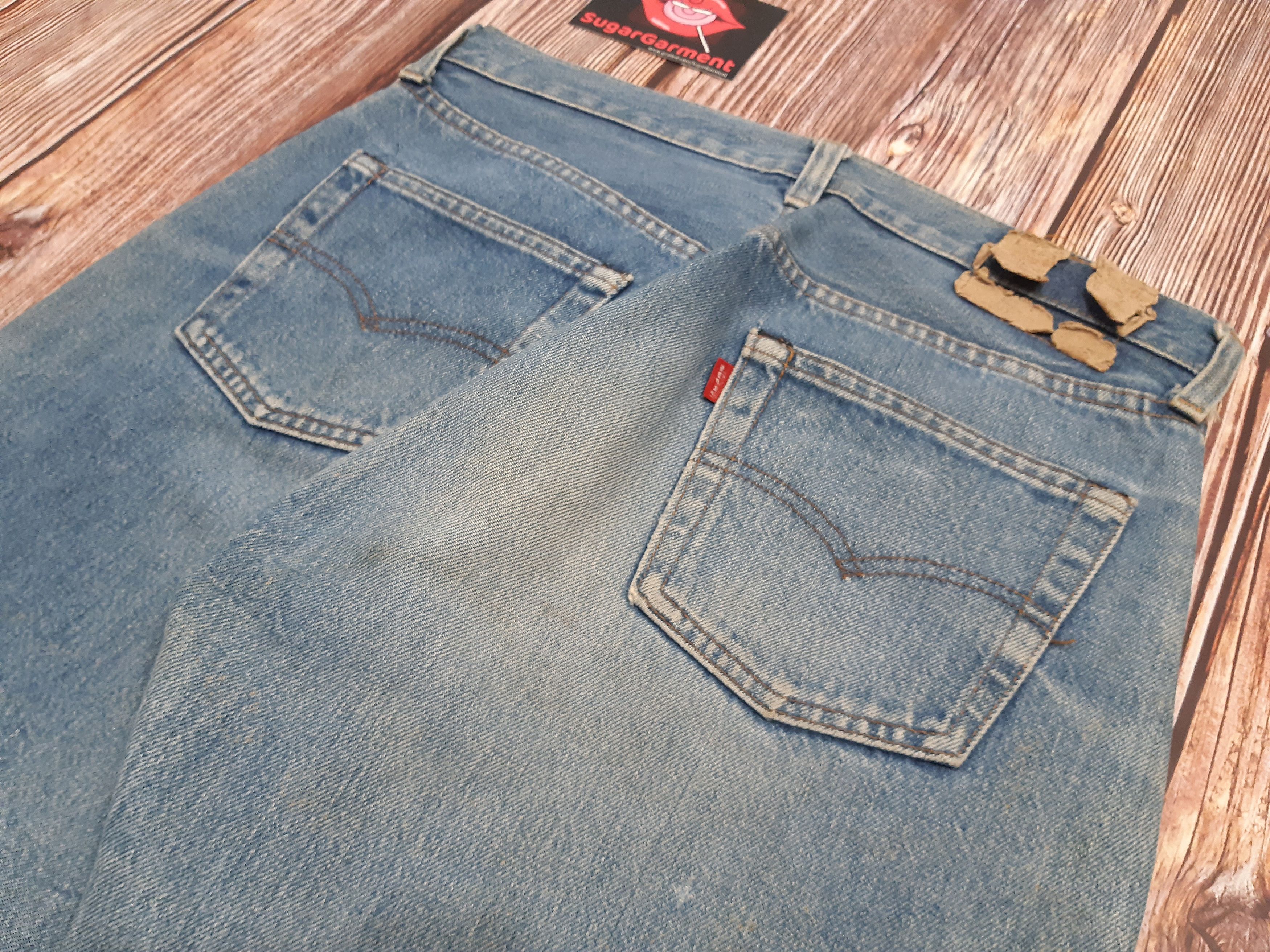 Levi's Levis 501 Jeans Rindem Selvedge USA Vintage #524 Size US 31 - 8 Thumbnail