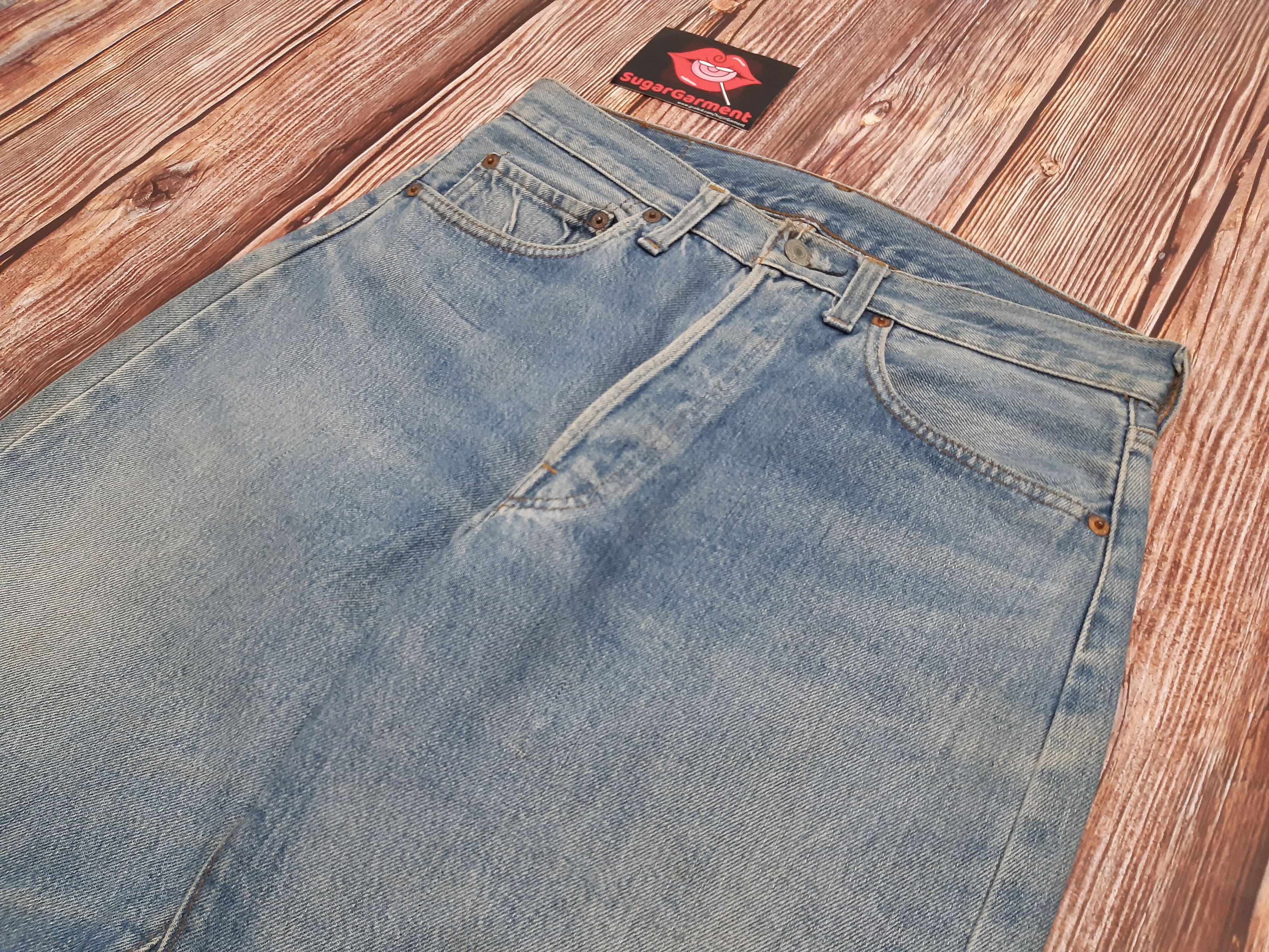 Levi's Levis 501 Jeans Rindem Selvedge USA Vintage #524 Size US 31 - 3 Thumbnail
