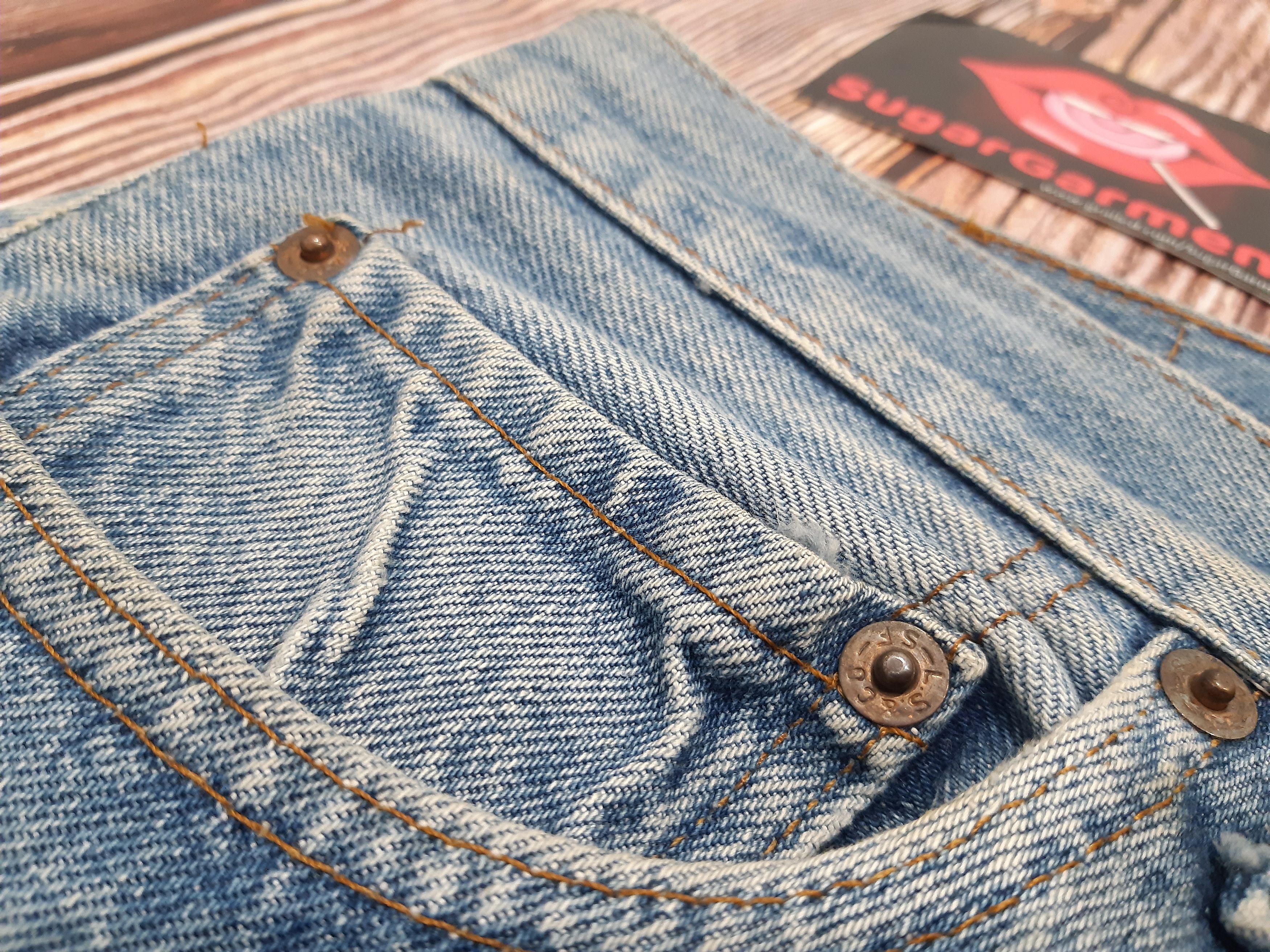 Levi's Levis 501 Jeans Rindem Selvedge USA Vintage #524 Size US 31 - 4 Thumbnail