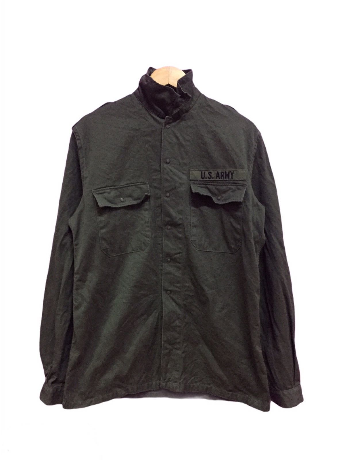 Vintage Vintage 90s US Army Military Shirts Size L Size US L / EU 52-54 / 3 - 1 Thumbnail