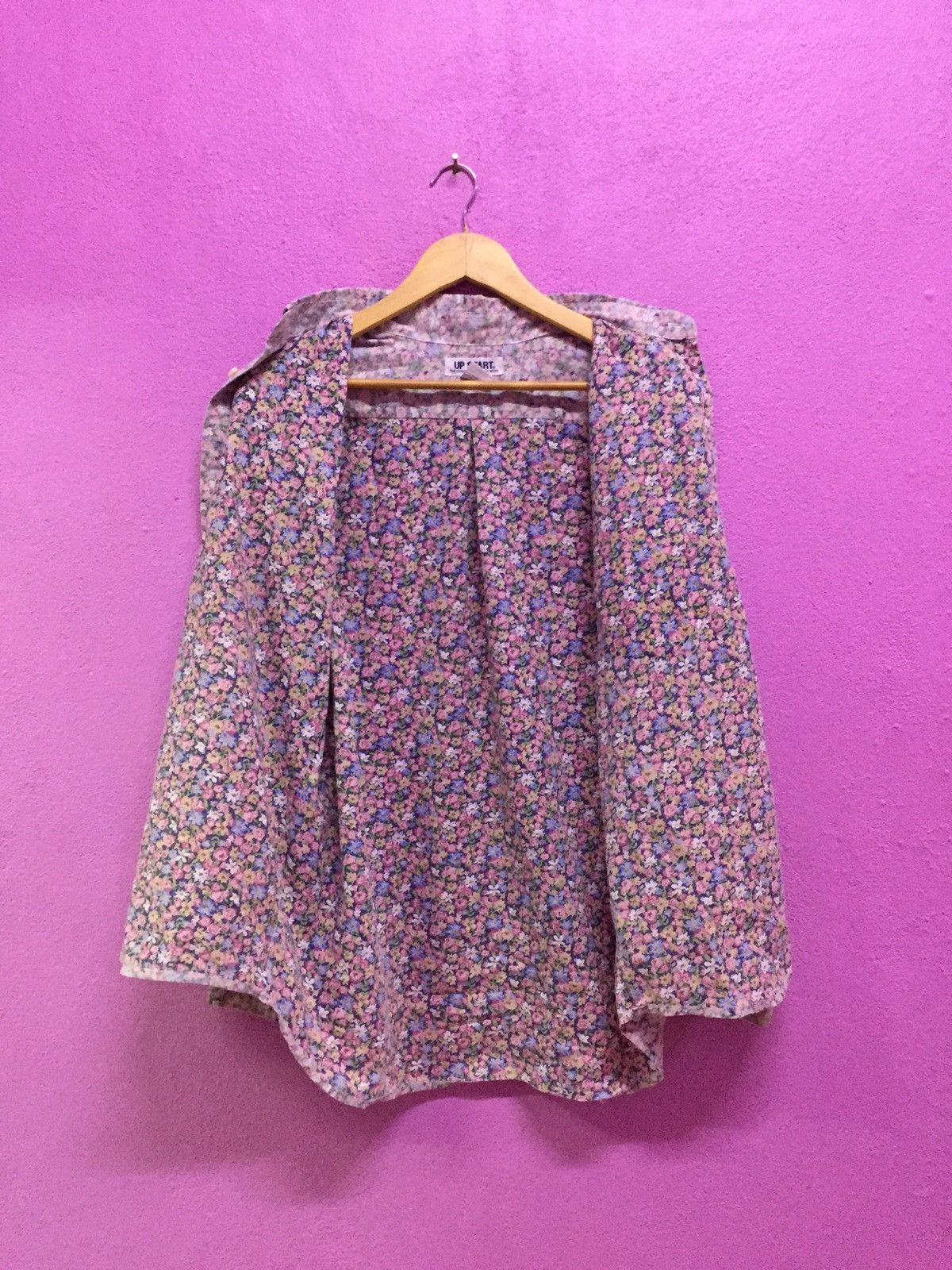 Vintage Flowers Button Shirts Size US L / EU 52-54 / 3 - 3 Thumbnail