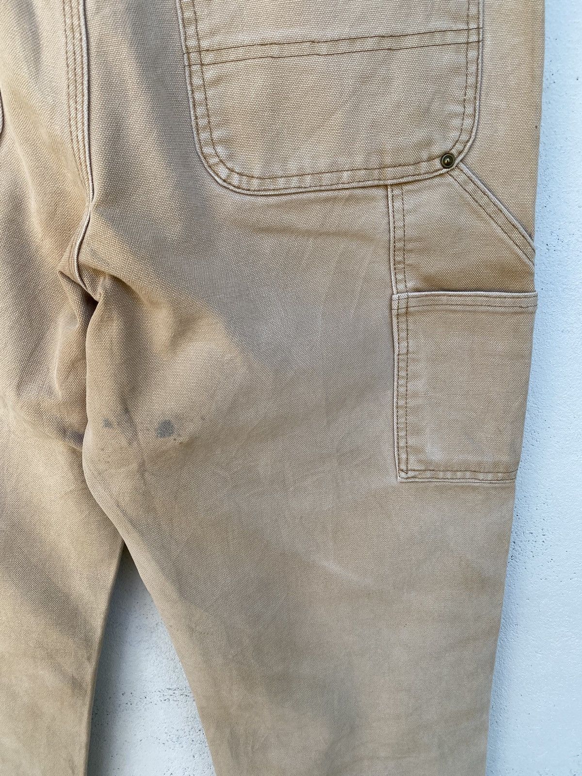 Carhartt × Vintage Vintage Carhartt Double knee canvas carpenter size 32 Size US 32 / EU 48 - 11 Thumbnail