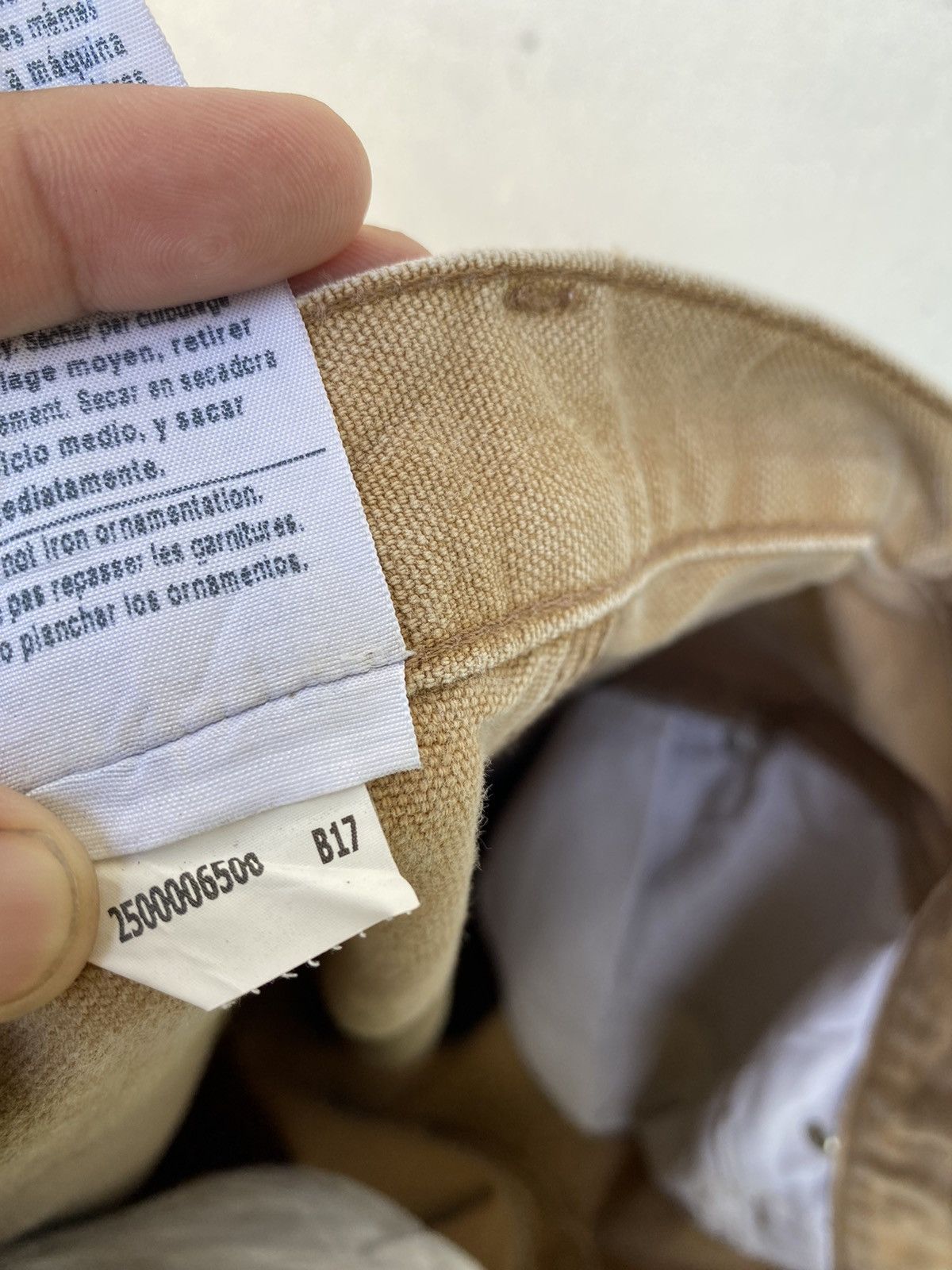Carhartt × Vintage Vintage Carhartt Double knee canvas carpenter size 32 Size US 32 / EU 48 - 14 Thumbnail
