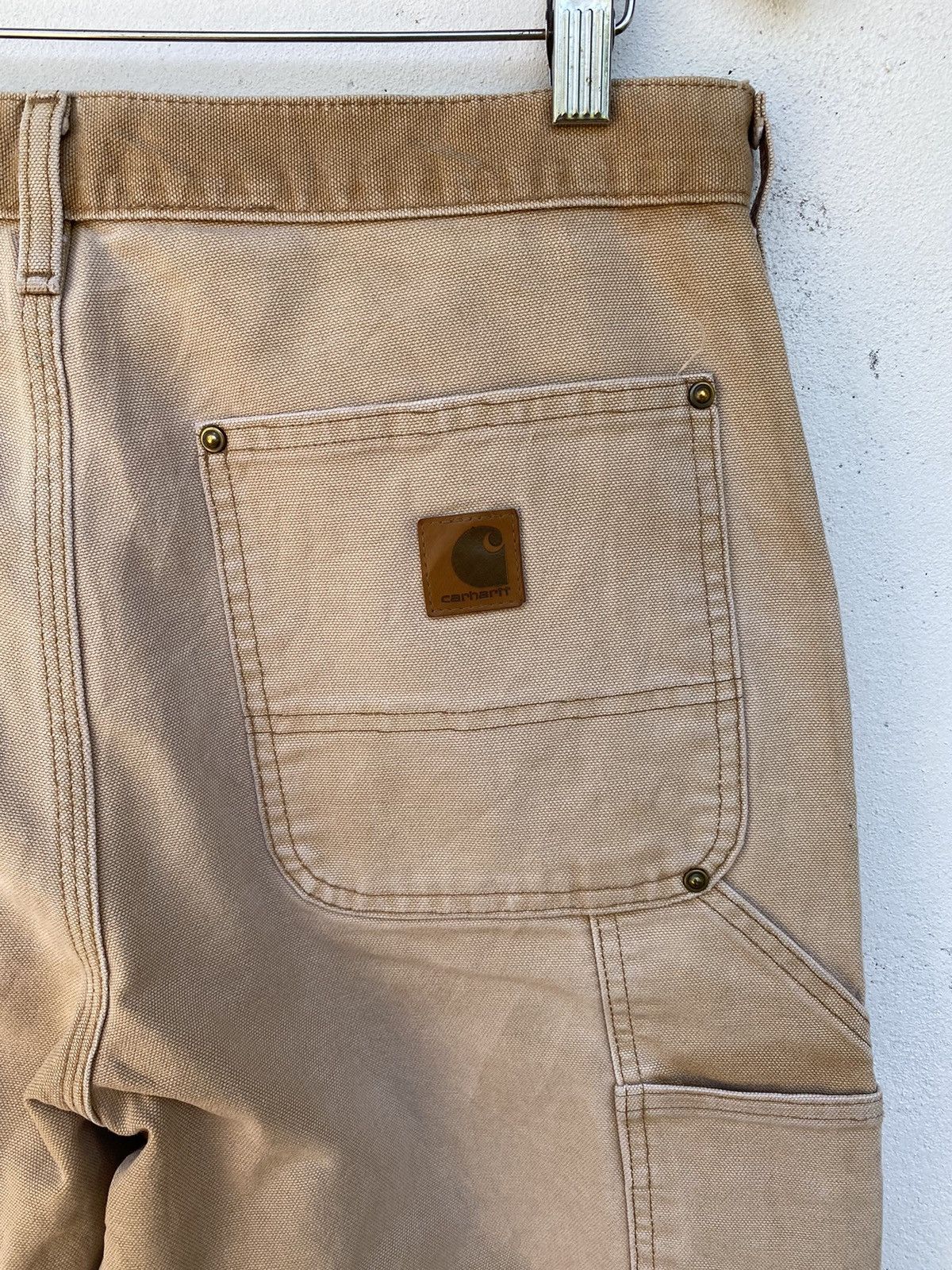 Carhartt × Vintage Vintage Carhartt Double knee canvas carpenter size 32 Size US 32 / EU 48 - 9 Thumbnail
