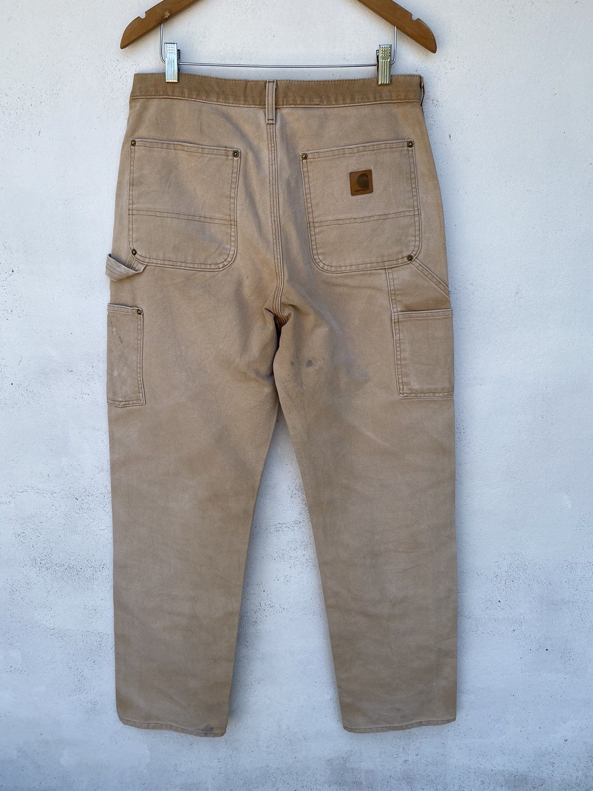 Carhartt × Vintage Vintage Carhartt Double knee canvas carpenter size 32 Size US 32 / EU 48 - 2 Thumbnail