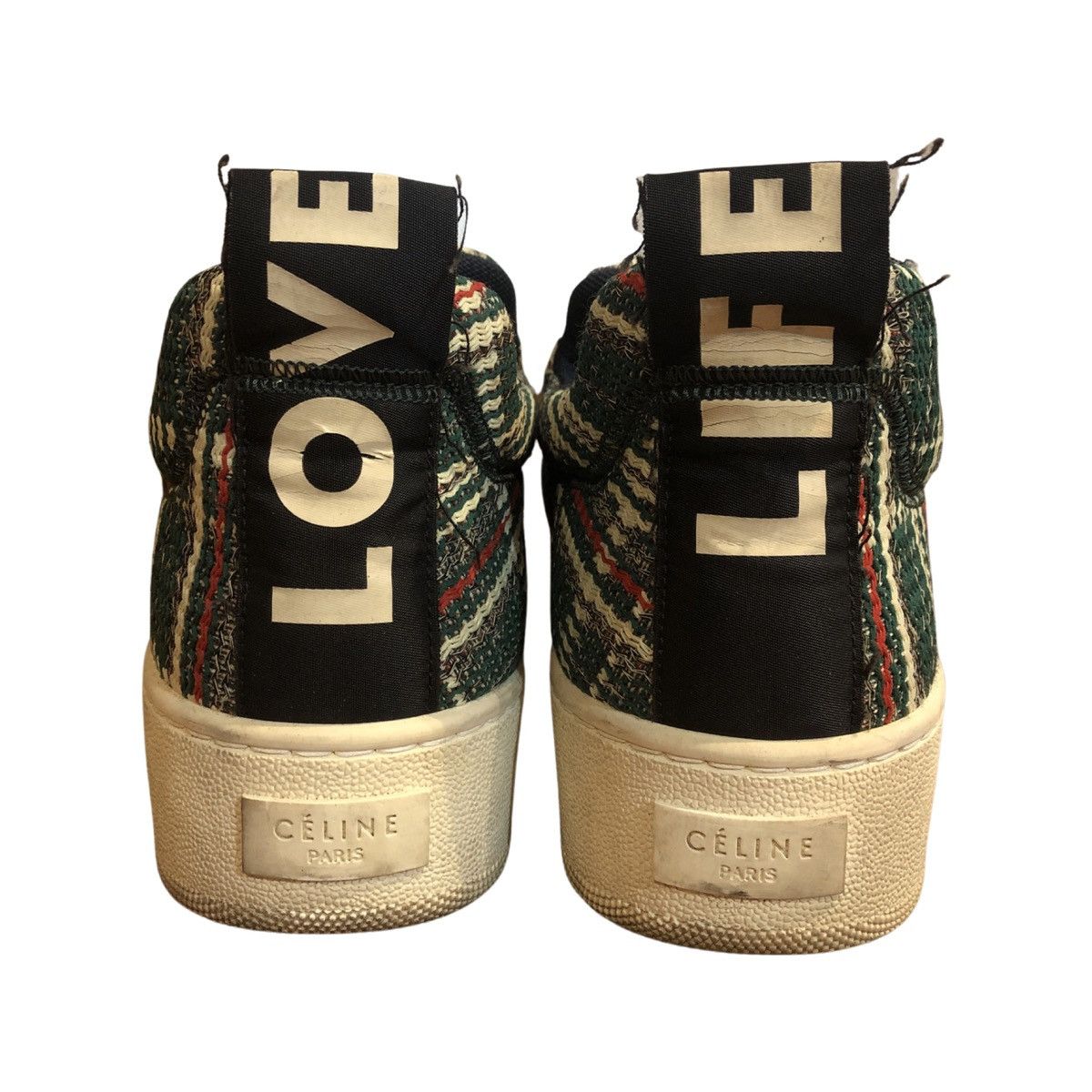 Celine Celine Tweed Love Life Sneakers Size US 10 / EU 43 - 7 Thumbnail