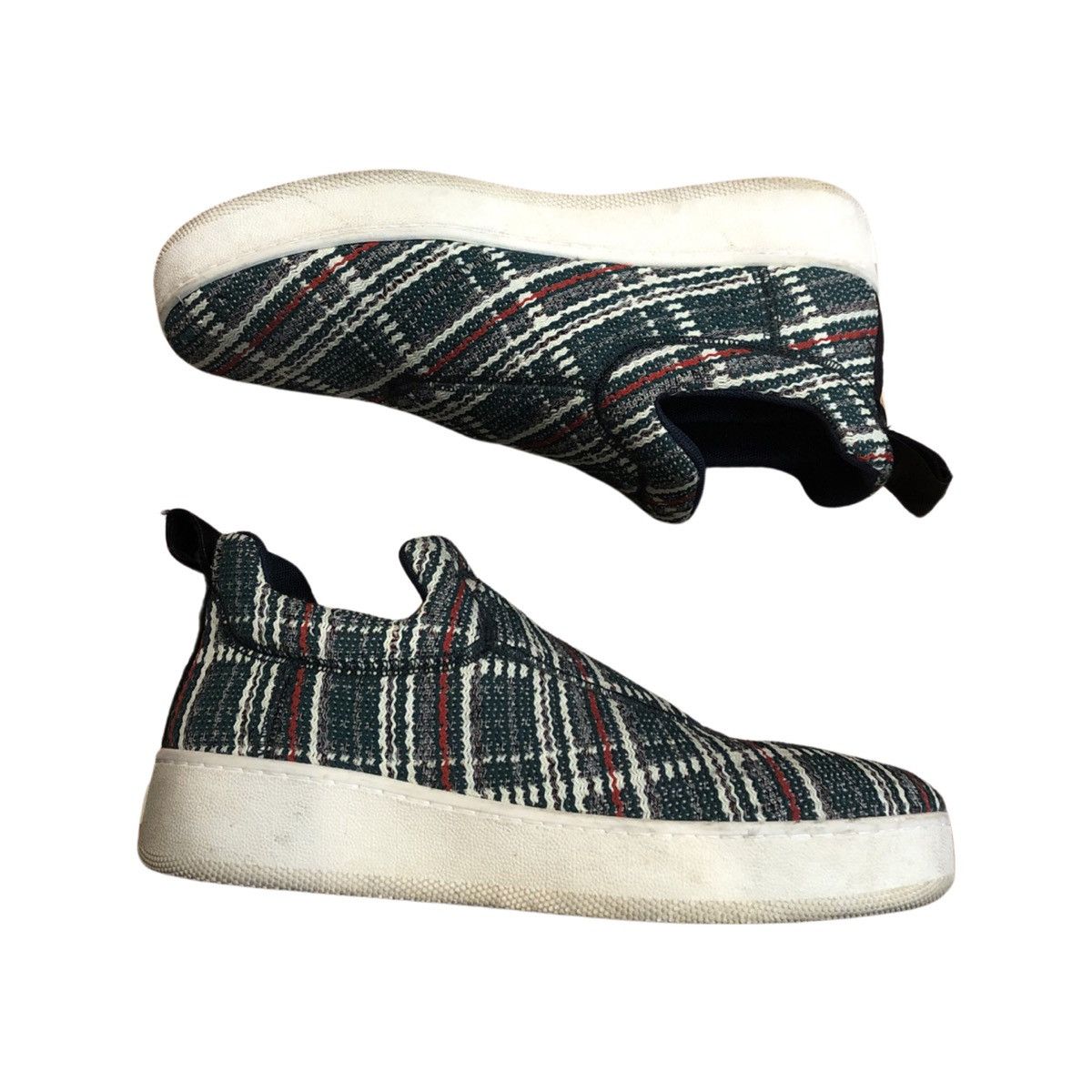 Celine Celine Tweed Love Life Sneakers Size US 10 / EU 43 - 4 Thumbnail
