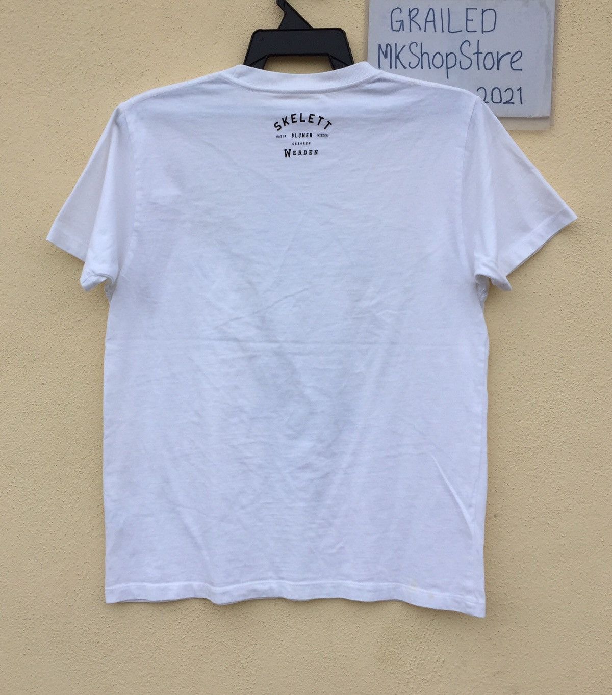 Band Tees × Japanese Brand Very Rare Design Tshirt Japanese Art Skelett Size US XS / EU 42 / 0 - 6 Thumbnail
