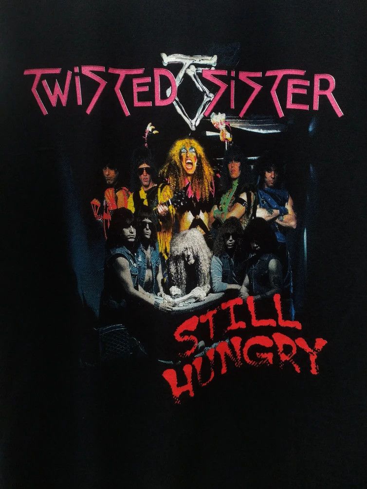 Band Tees Vintage Twisted Sisters Rock t-shirt Size US L / EU 52-54 / 3 - 4 Thumbnail