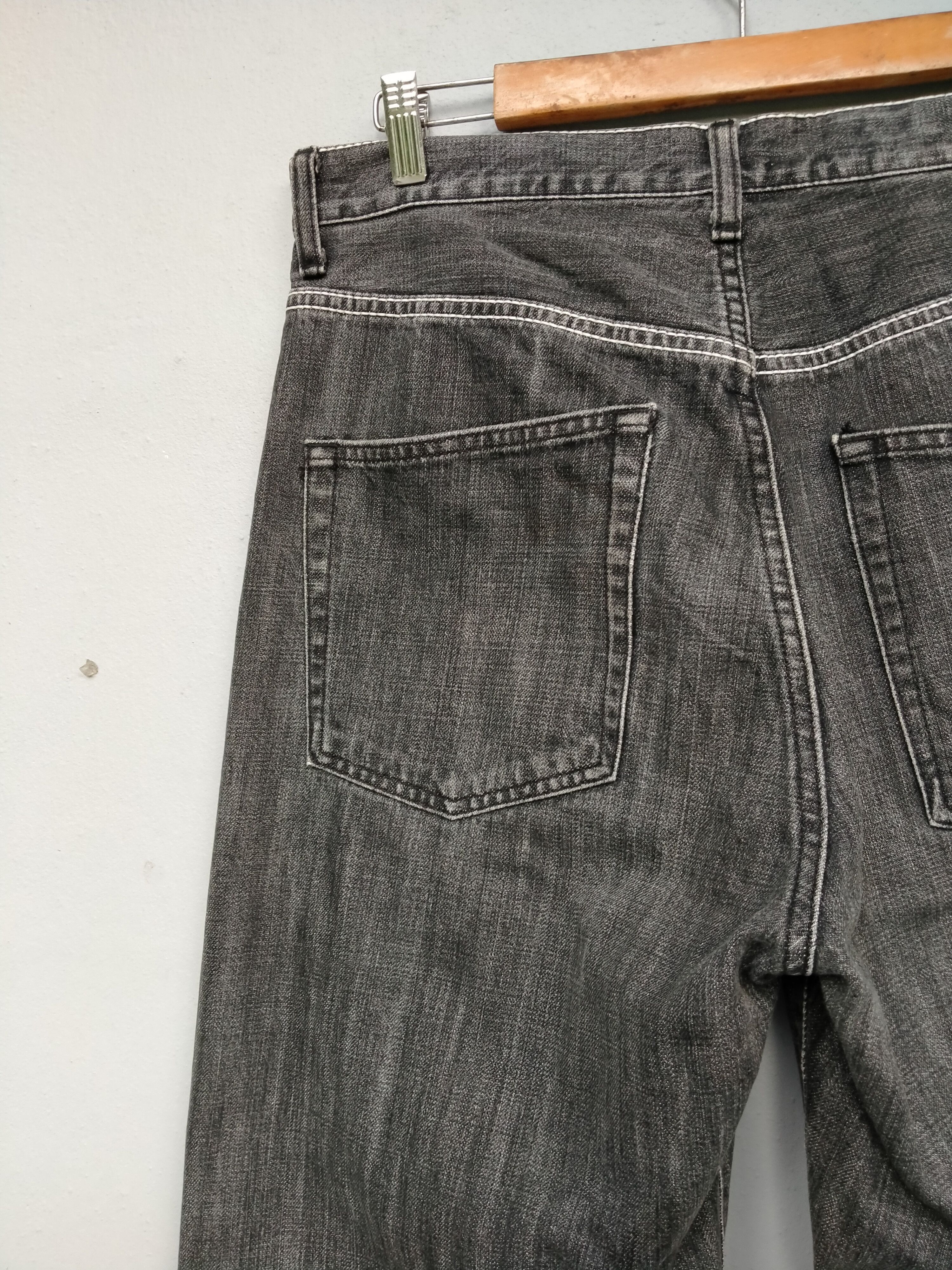 CABANE de ZUCCa Vintage Cabane de Zucca Distressed Denim Jeans Size US 32 / EU 48 - 13 Thumbnail