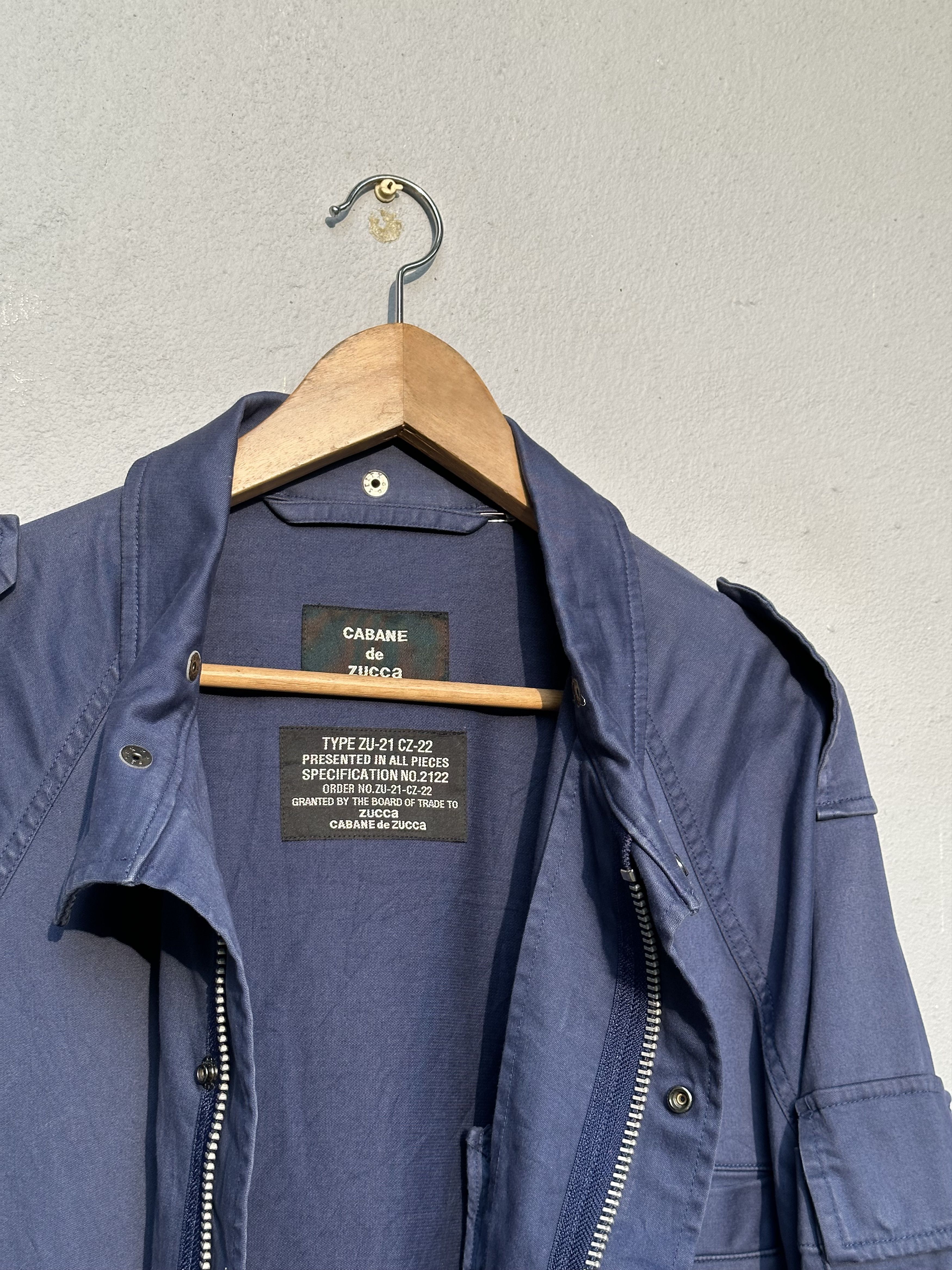 CABANE de ZUCCa Japanese Brand Cabane De Zucca Type ZU-21 Military Jacket Size US L / EU 52-54 / 3 - 11 Thumbnail