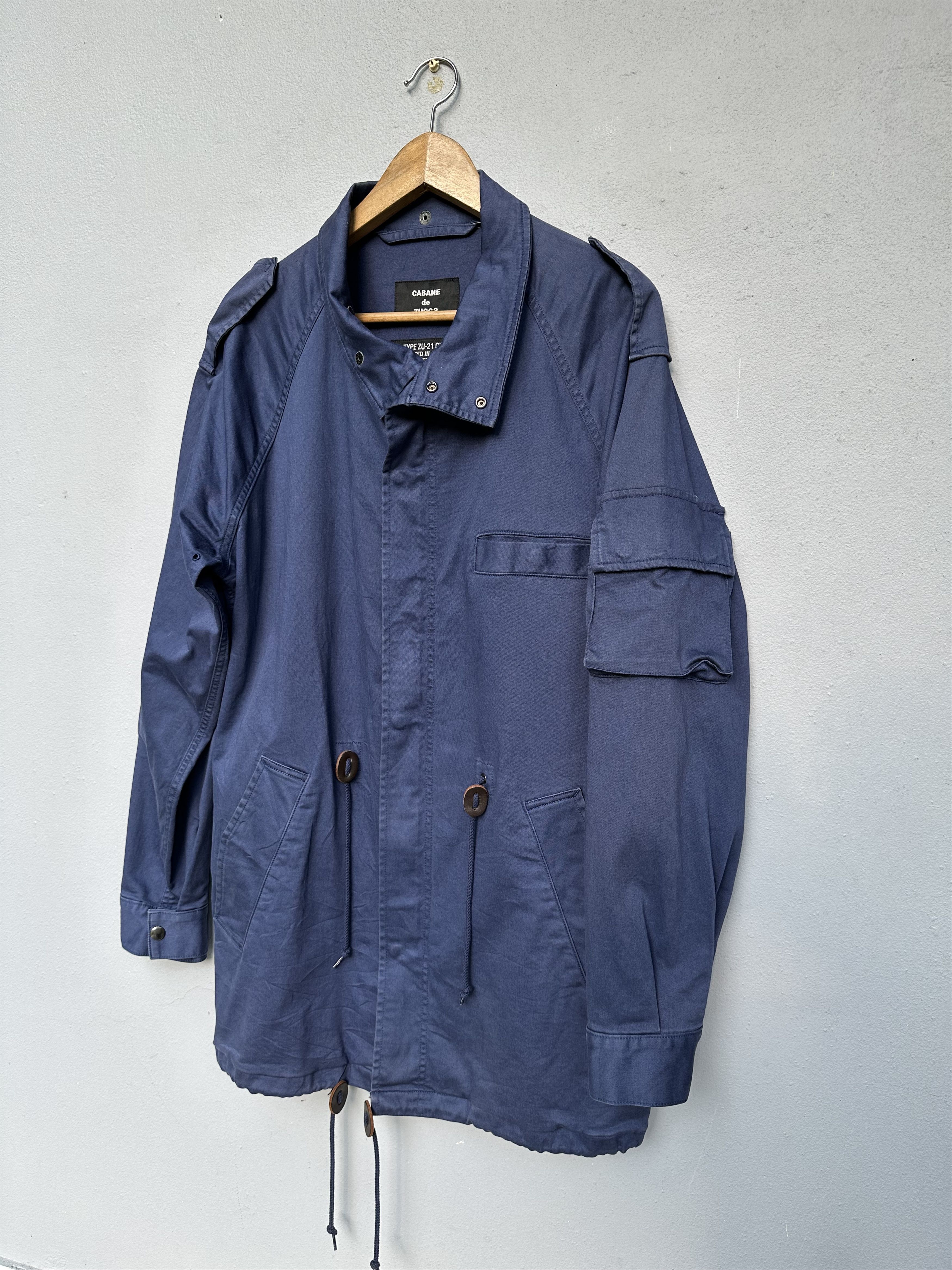 CABANE de ZUCCa Japanese Brand Cabane De Zucca Type ZU-21 Military Jacket Size US L / EU 52-54 / 3 - 5 Thumbnail