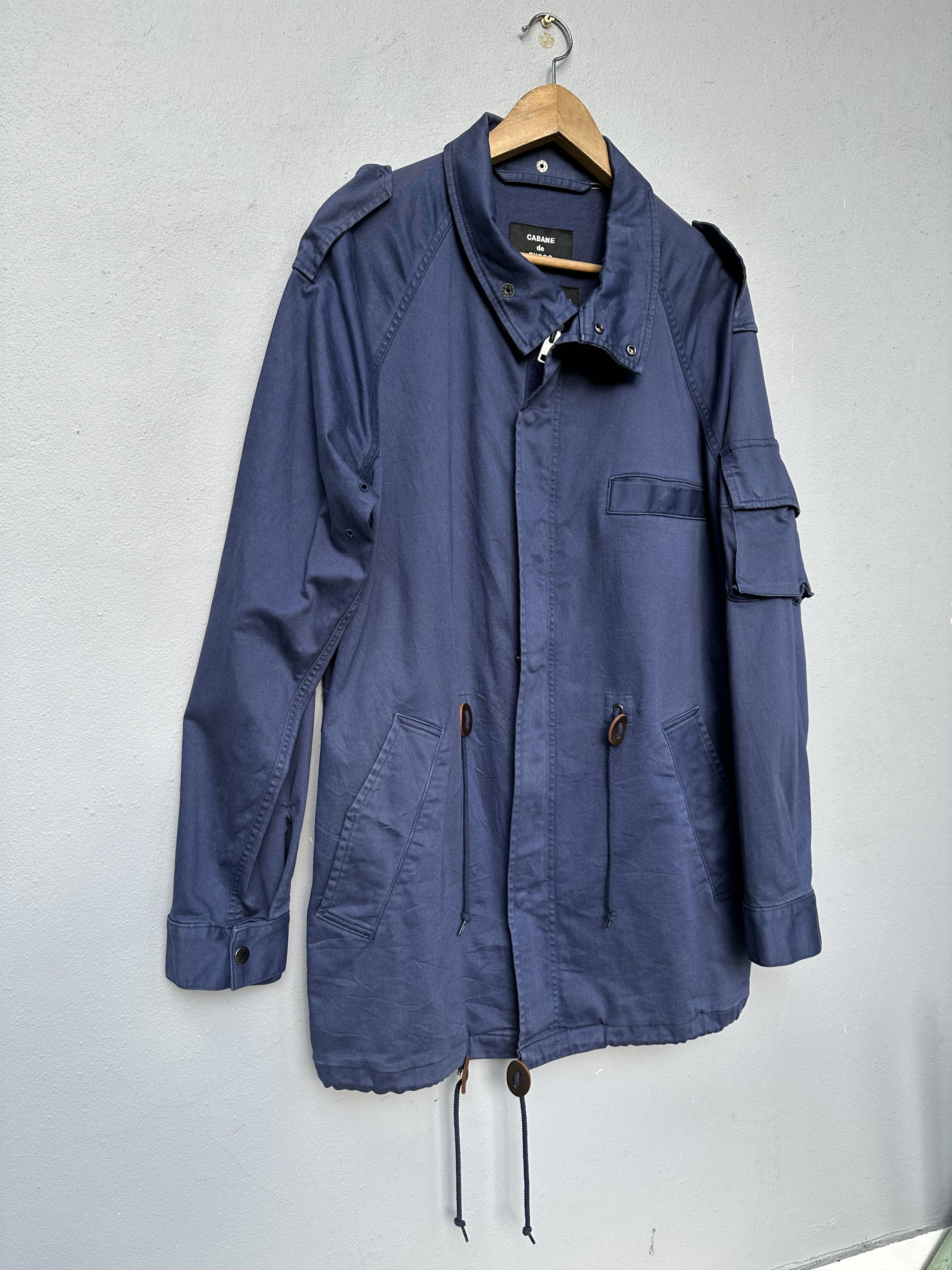 CABANE de ZUCCa Japanese Brand Cabane De Zucca Type ZU-21 Military Jacket Size US L / EU 52-54 / 3 - 6 Thumbnail