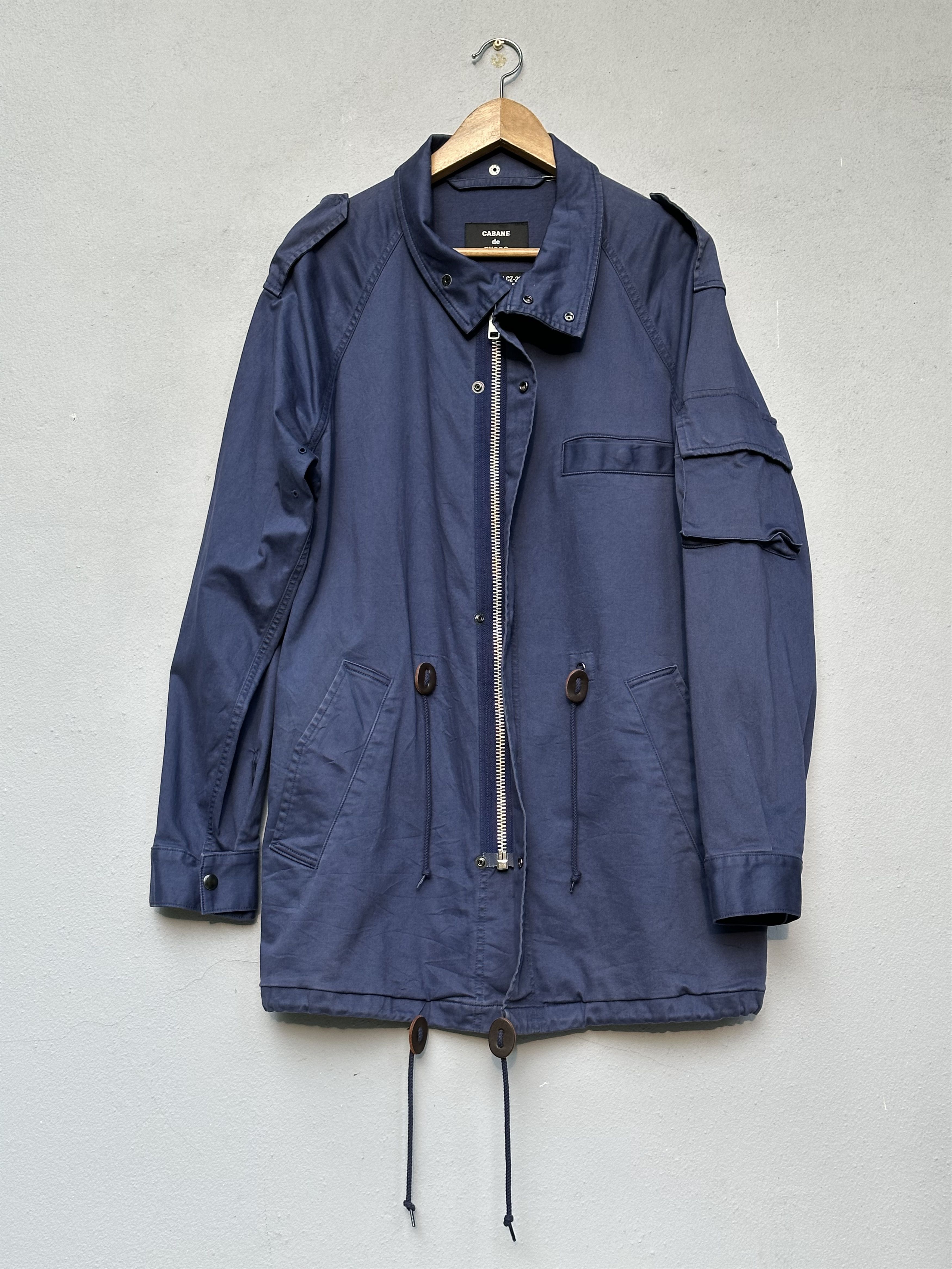 CABANE de ZUCCa Japanese Brand Cabane De Zucca Type ZU-21 Military Jacket Size US L / EU 52-54 / 3 - 3 Thumbnail