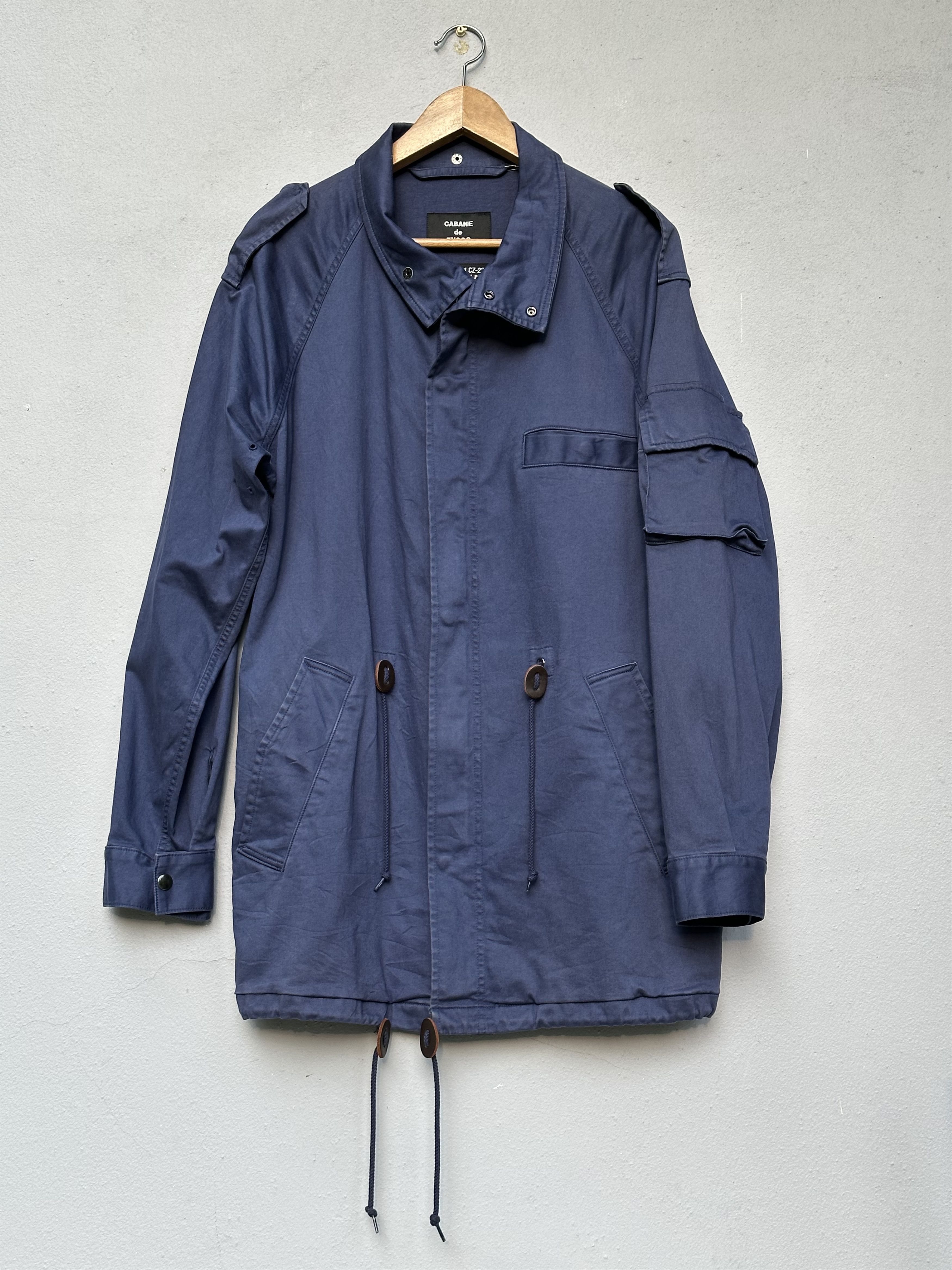 CABANE de ZUCCa Japanese Brand Cabane De Zucca Type ZU-21 Military Jacket Size US L / EU 52-54 / 3 - 2 Thumbnail