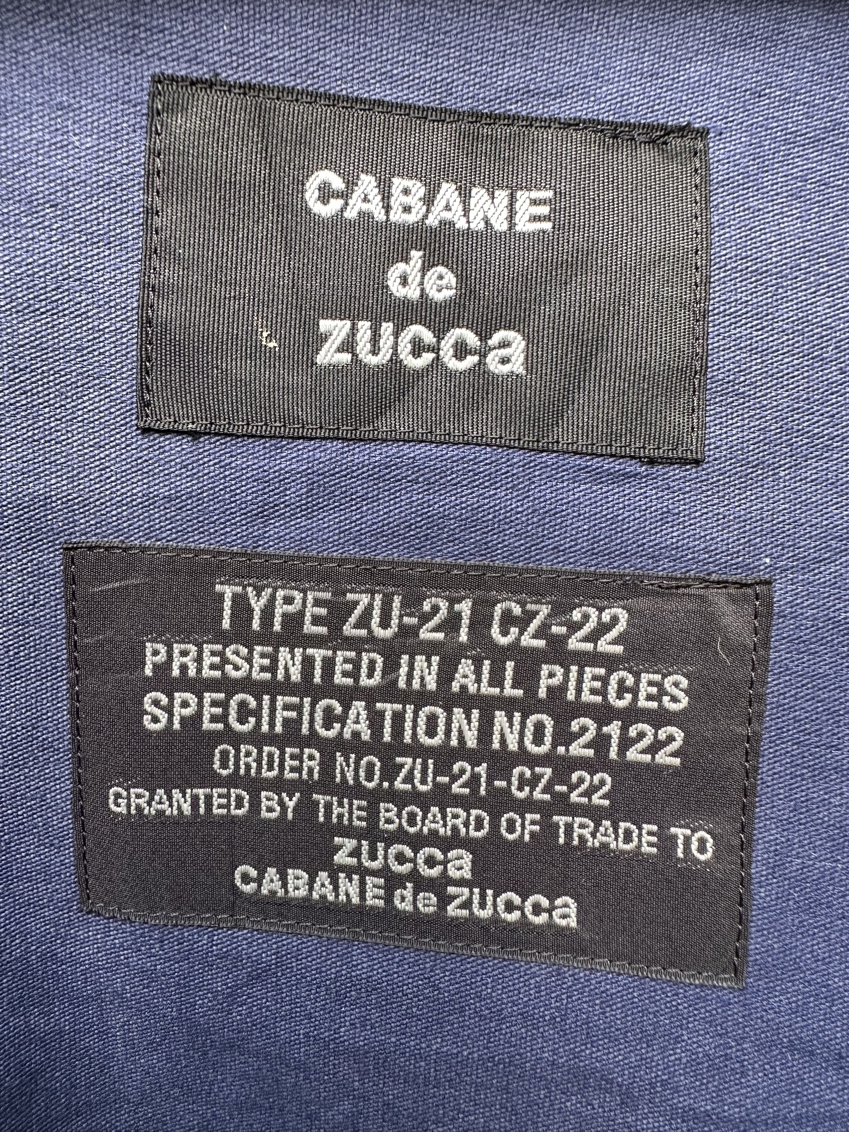 CABANE de ZUCCa Japanese Brand Cabane De Zucca Type ZU-21 Military Jacket Size US L / EU 52-54 / 3 - 12 Thumbnail